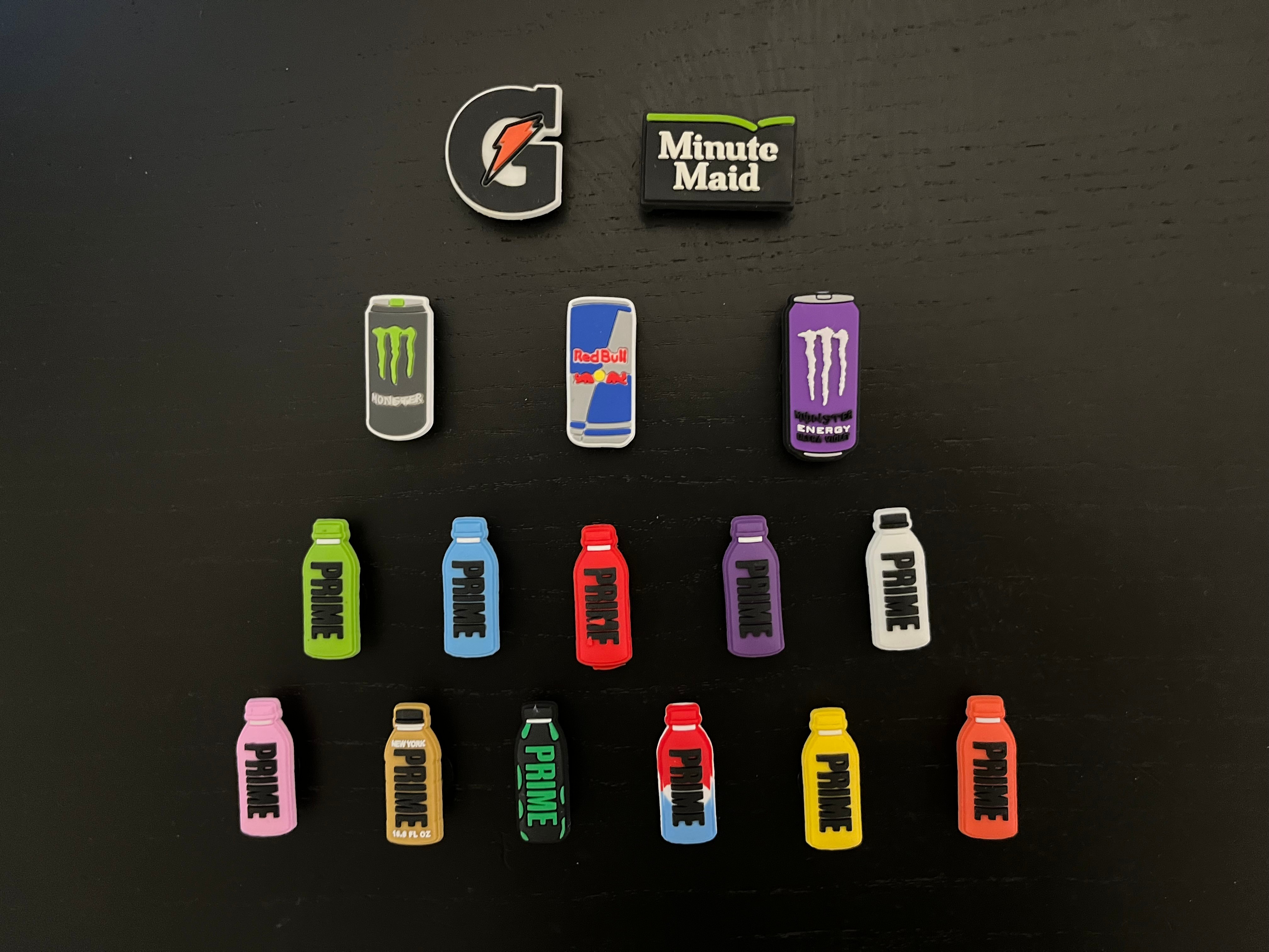 Soda Pop Energy Drinks Shoe Charms / Jibbits - photo 2