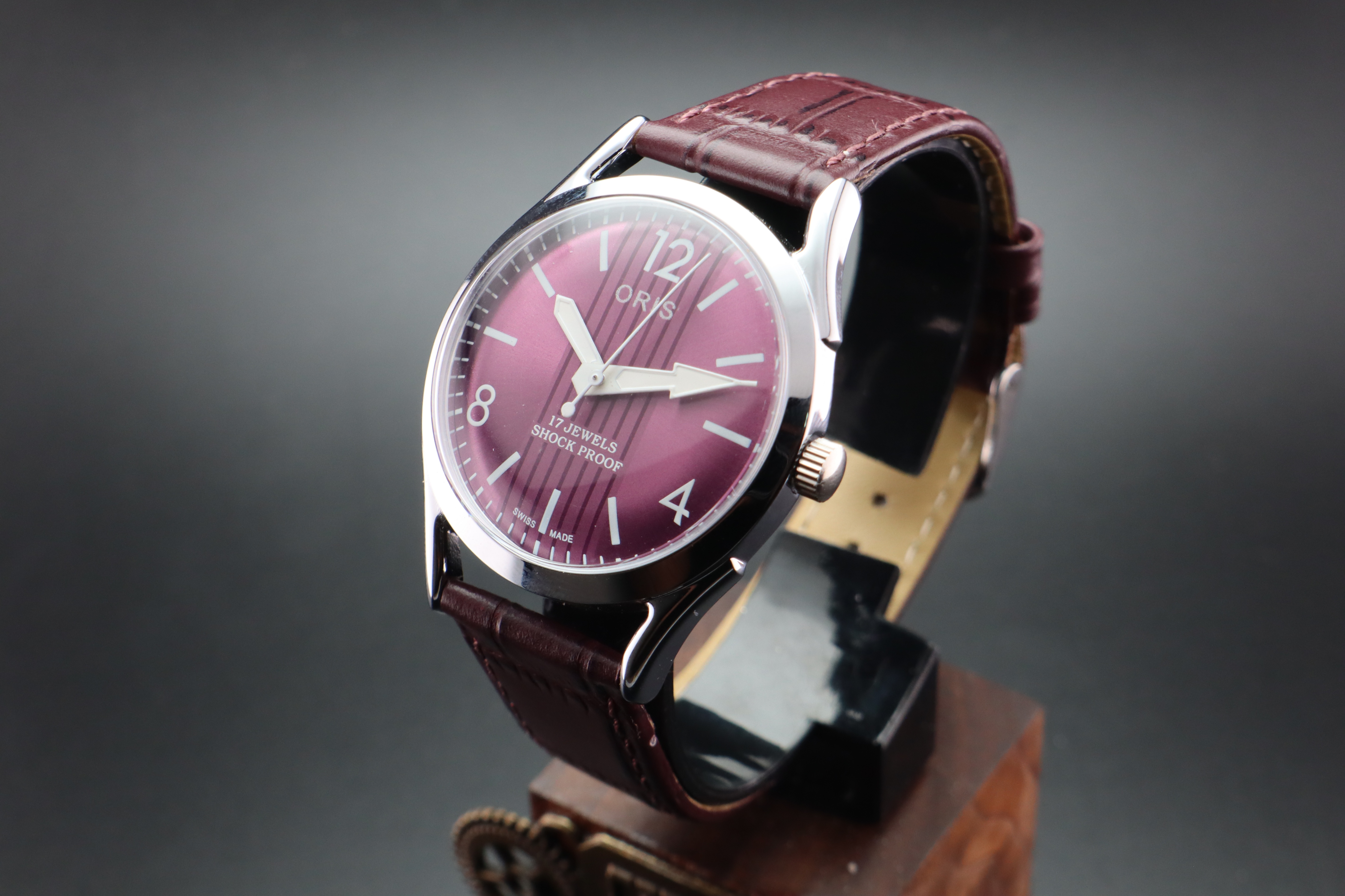 Vintage Oris Swiss ST-96 Hand Wind Mechanical Men's Watch - photo 3