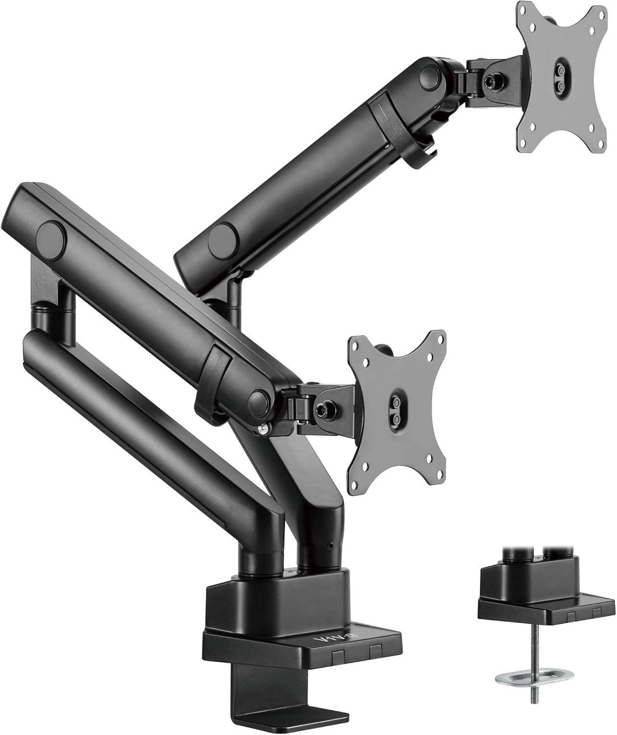 New Mechanical Arm Dual Ultrawide Monitor Desk Mount