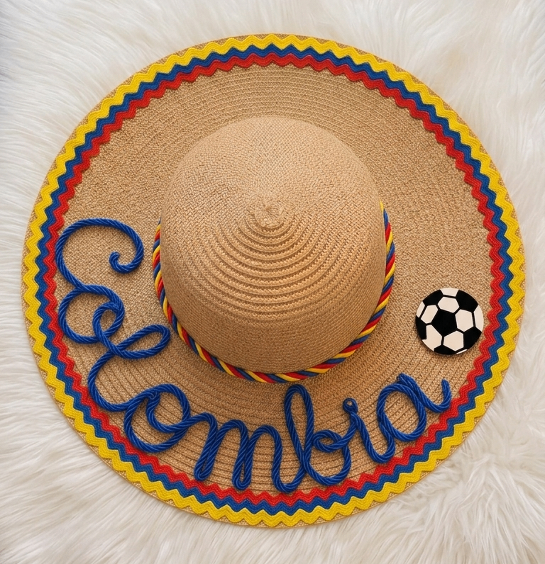 Handcrafted Soccer Fan Hats - photo 3