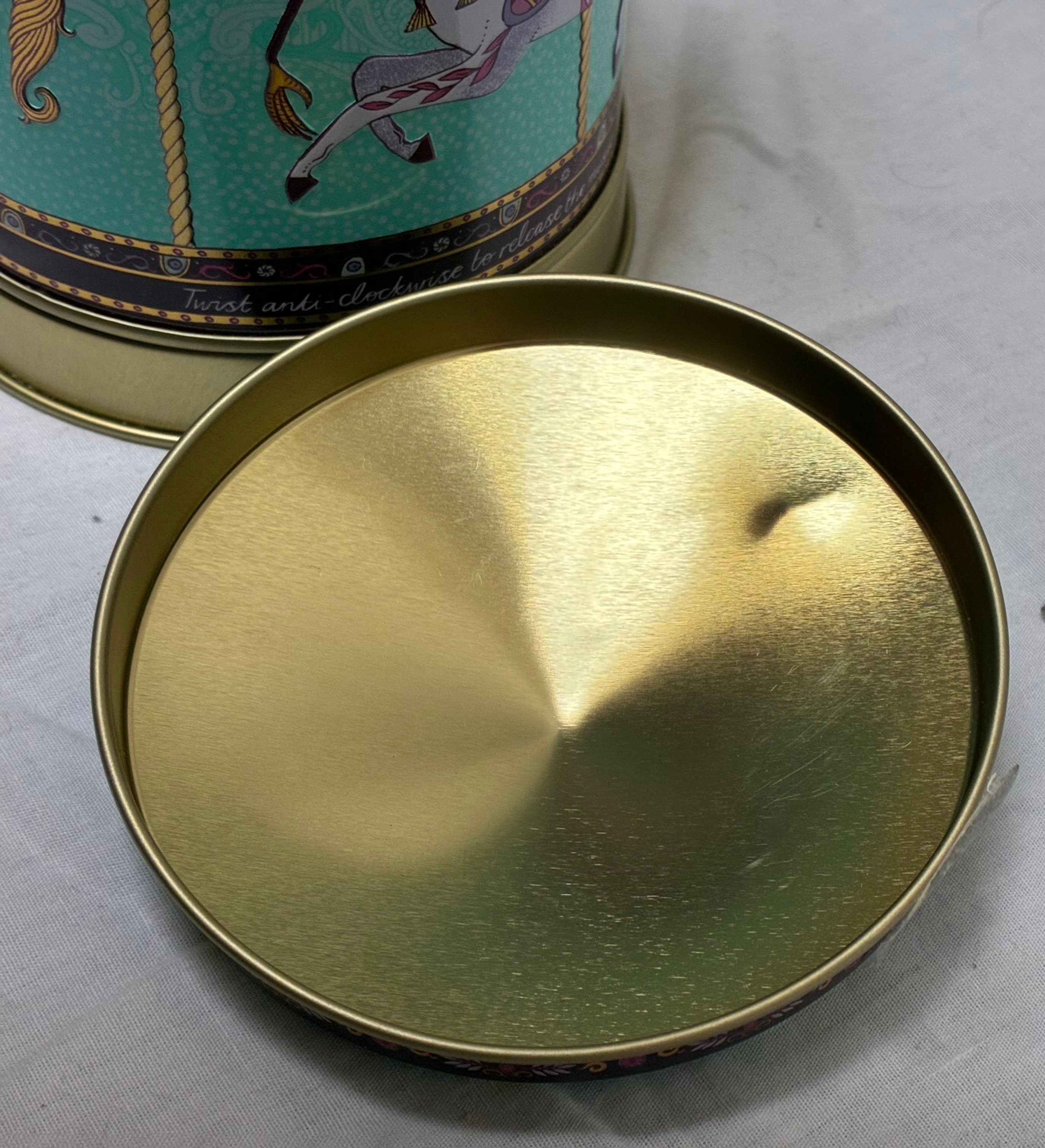 Fortnum and Mason Merry Go Round Musical Empty Tin - photo 4