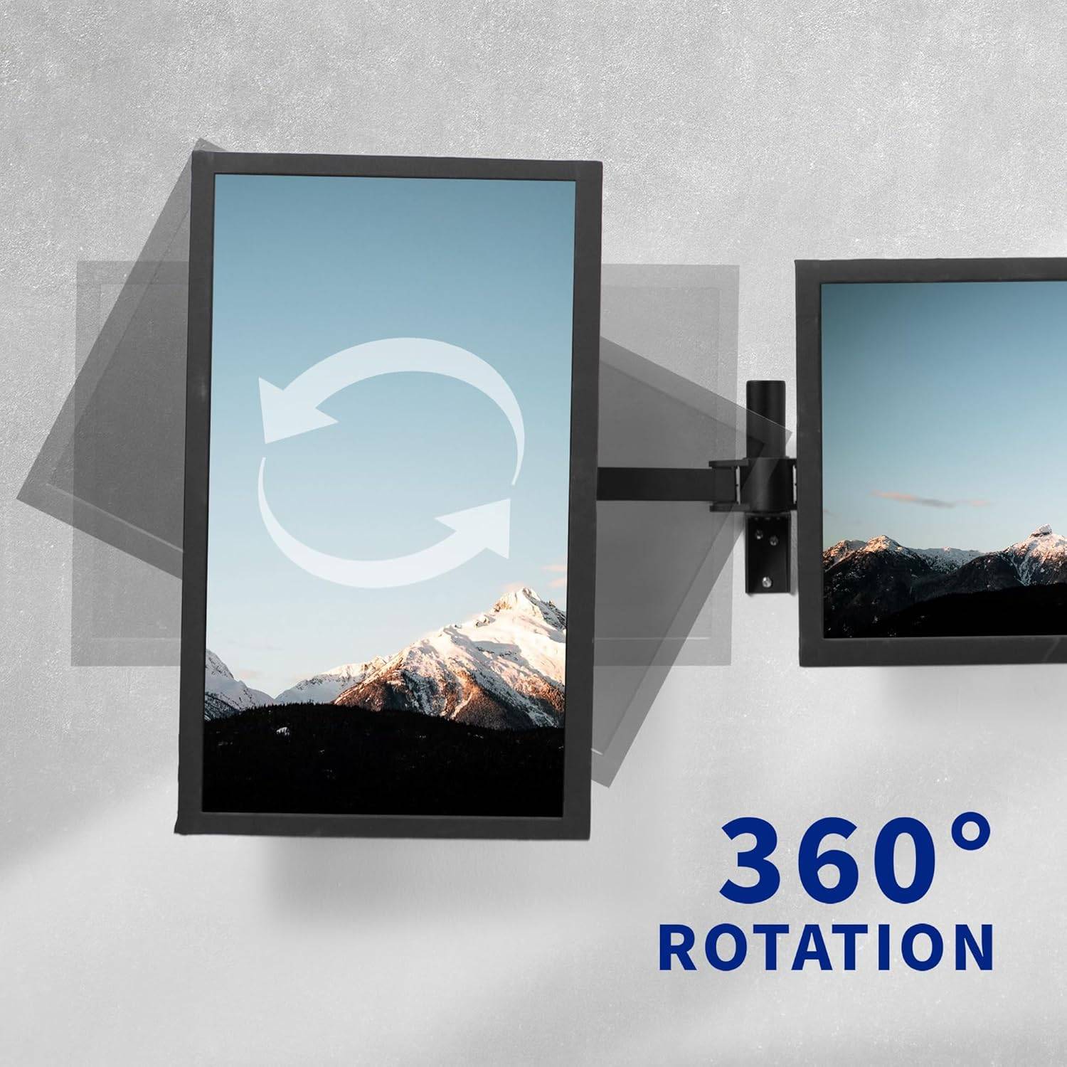 VIVO Premium New Dual 21 to 32 inch LCD LED Monitor Wall Mount - photo 4