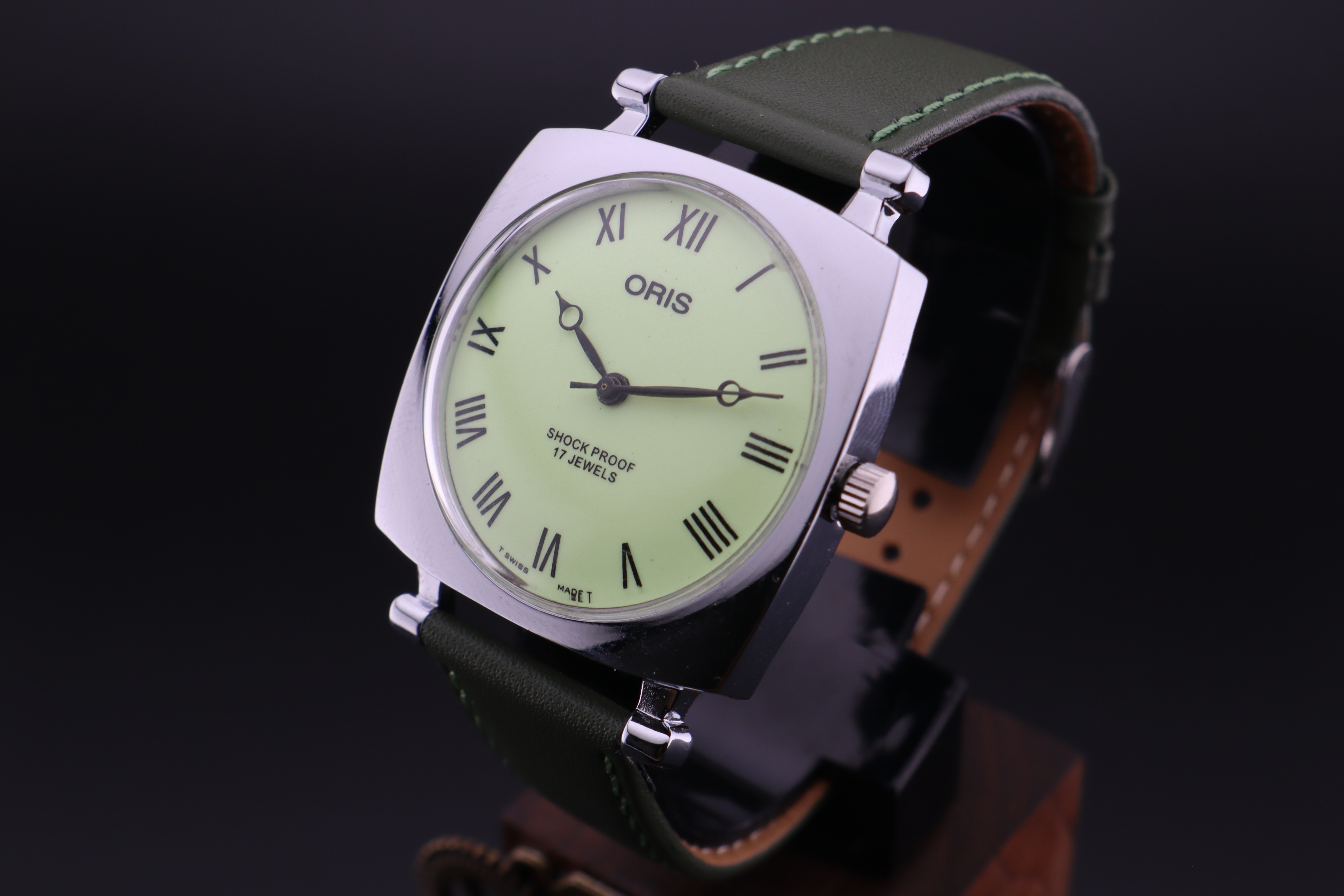 Vintage Oris Swiss ST-96 Hand Wind Mechanical Men's Watch - photo 3