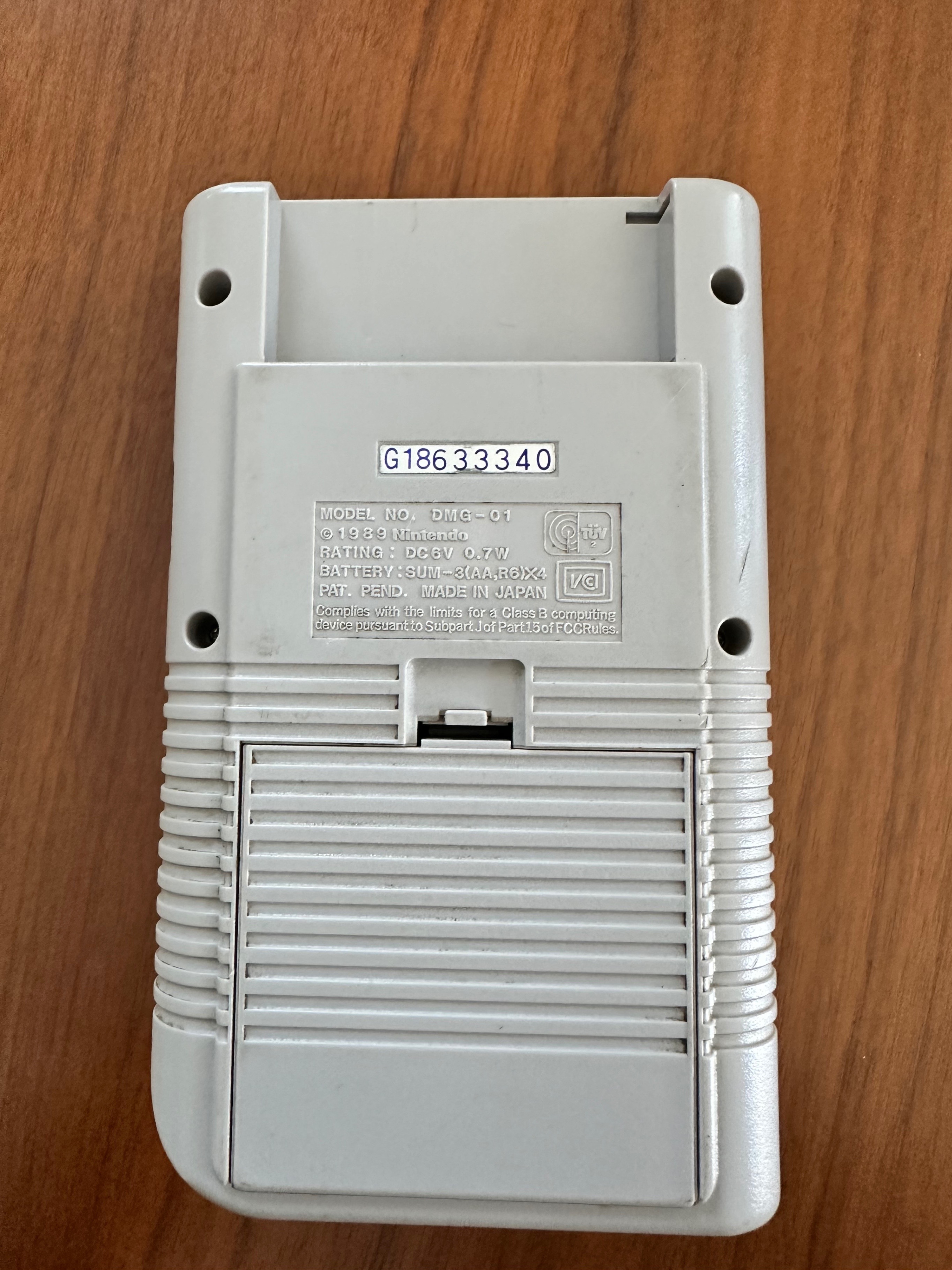 Original 1989 Nintendo Game Boy Console with 3 games - photo 2