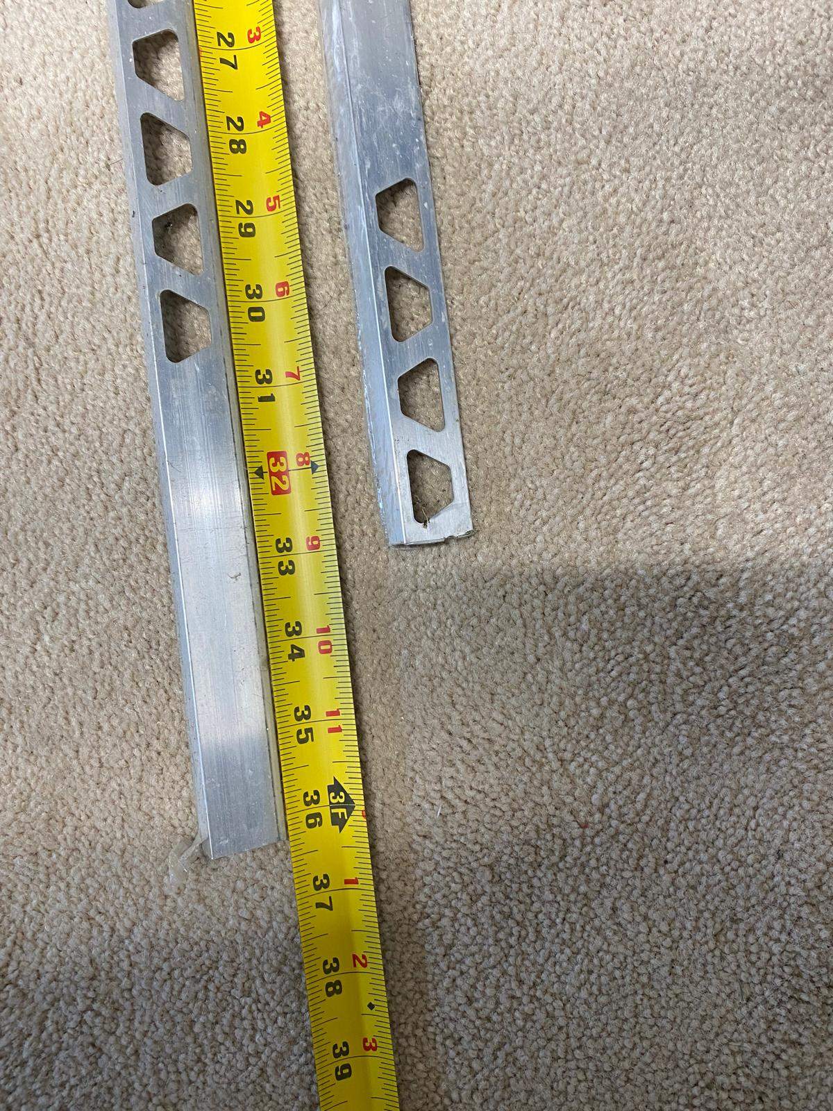 Aluminum wall corner edge protector / bead