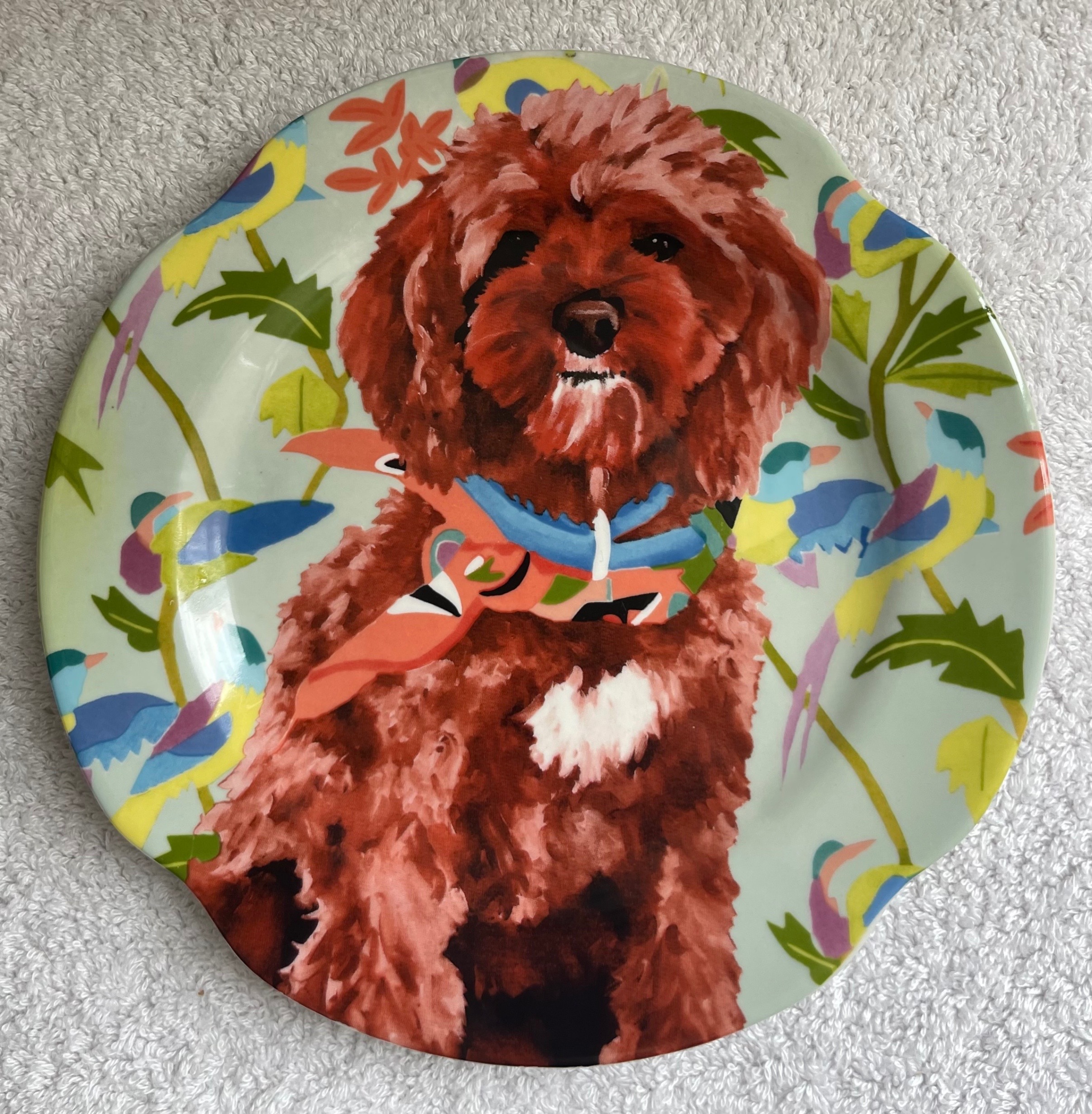 Anthropologie Jay McClellan Doodle Plates (Set of 2) - photo 2