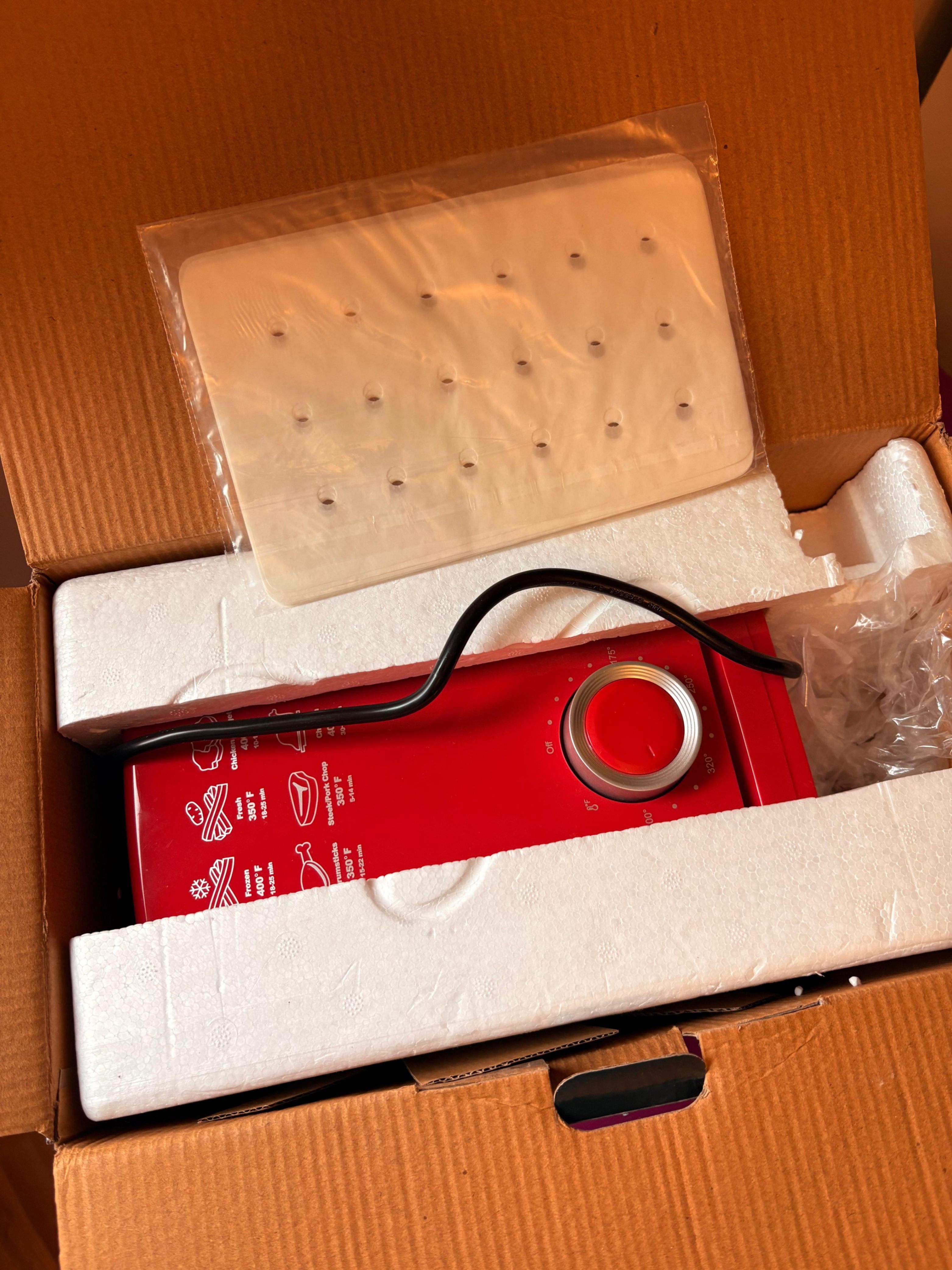 Red Air Fryer - photo 3