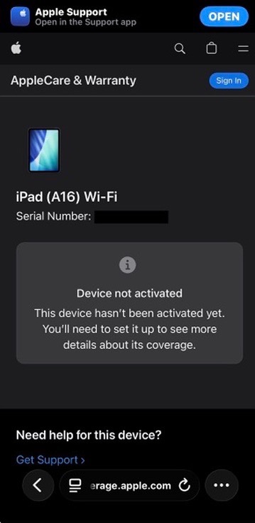 Unopened 2025 iPad 11th Gen - photo 3