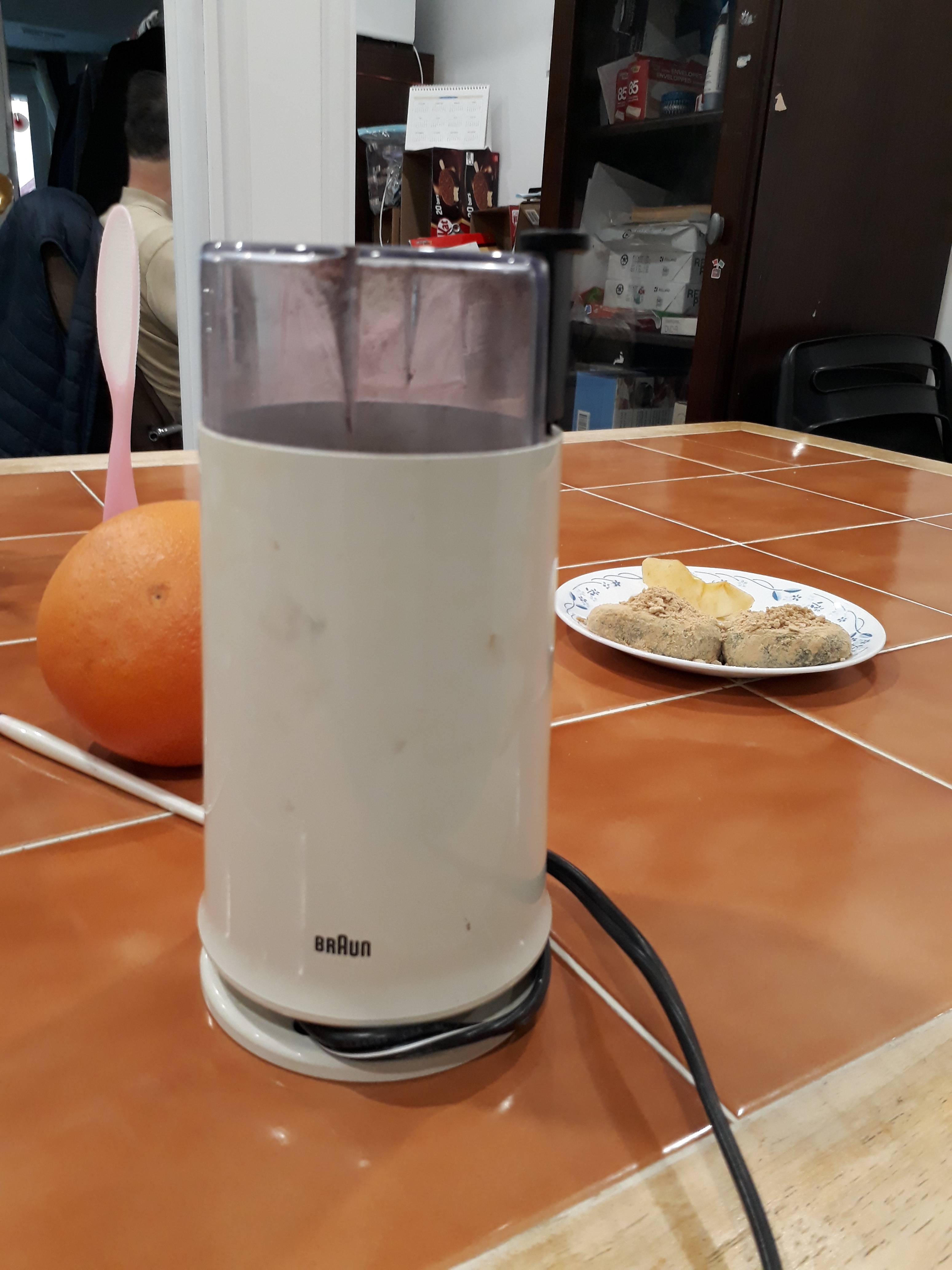 Vintage Braun Aromatic KSM2 Coffee Grinder