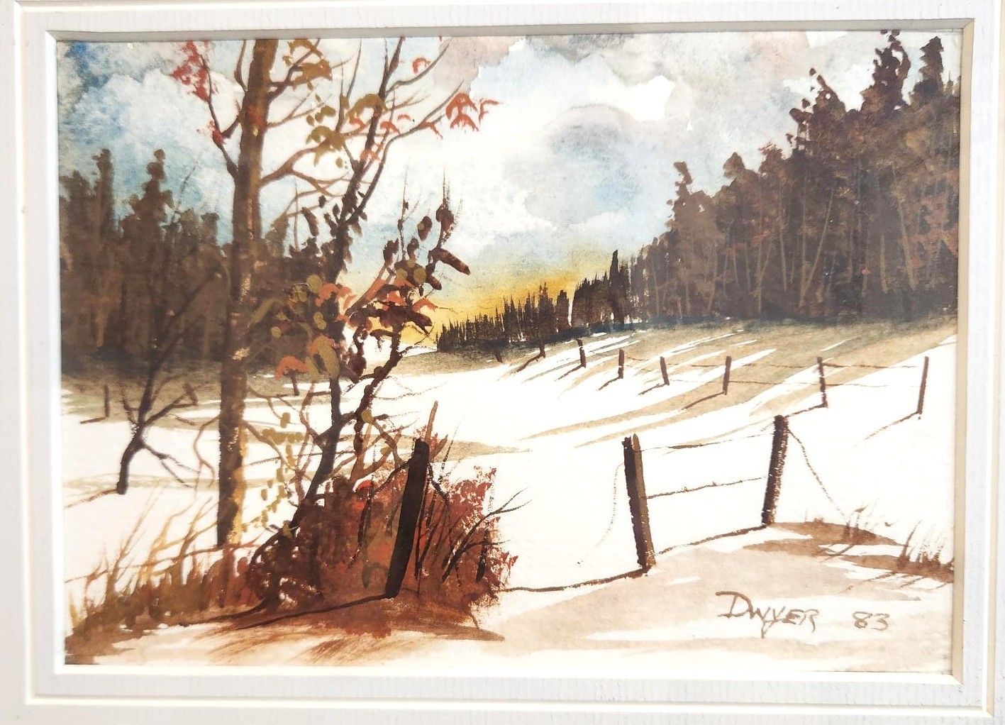 Niagara Fine Art , Bryan FE Dwyer Signed 1983 "Happy Valley"