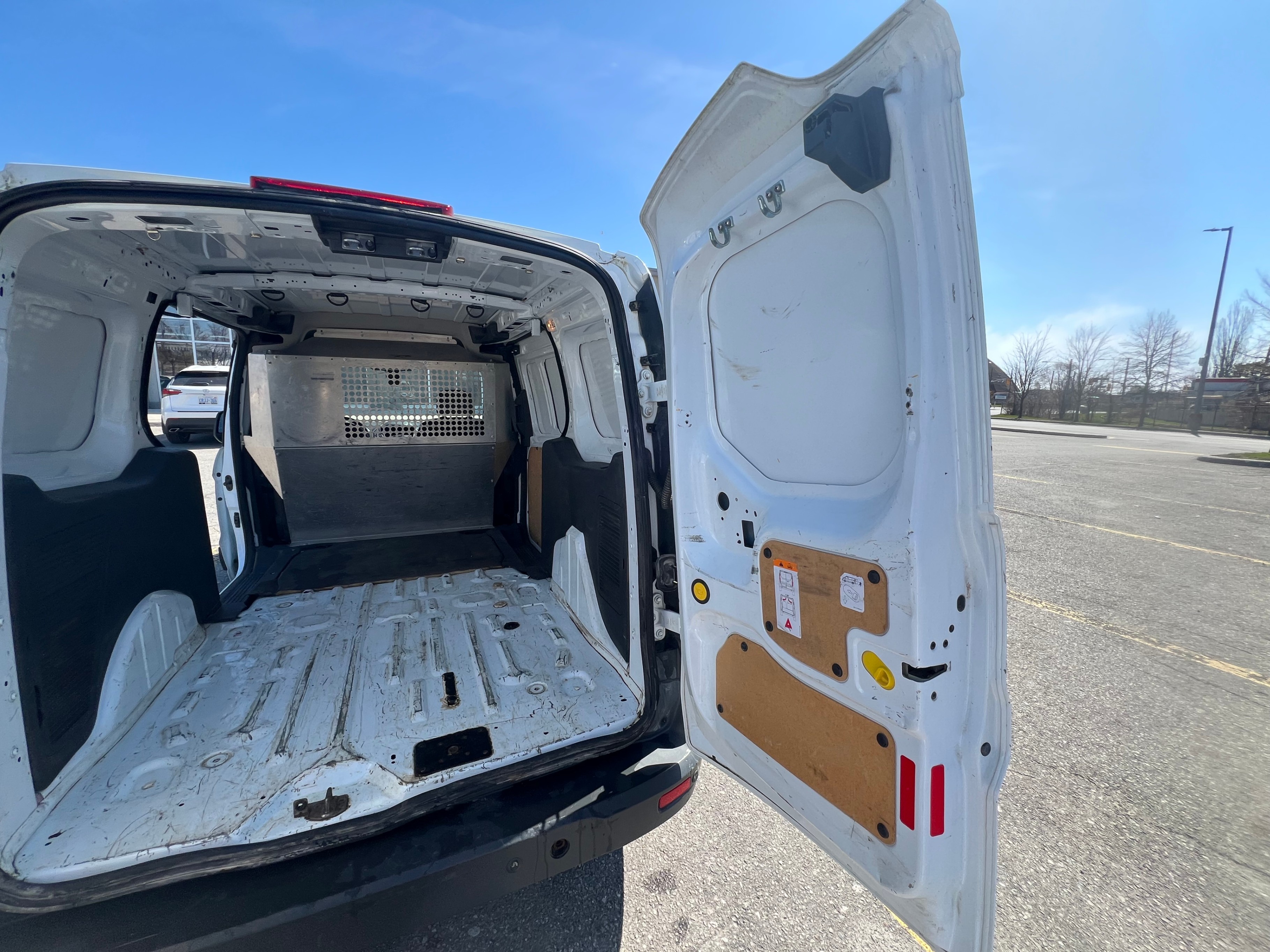 White Ford Transit Connect Cargo Van - photo 2
