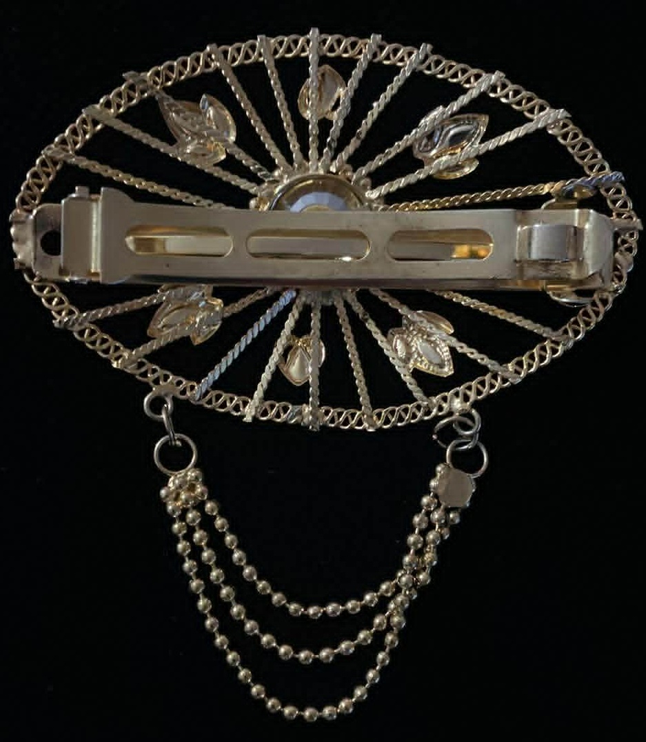 Hair Clip Gold Tone (Never worn) - photo 2