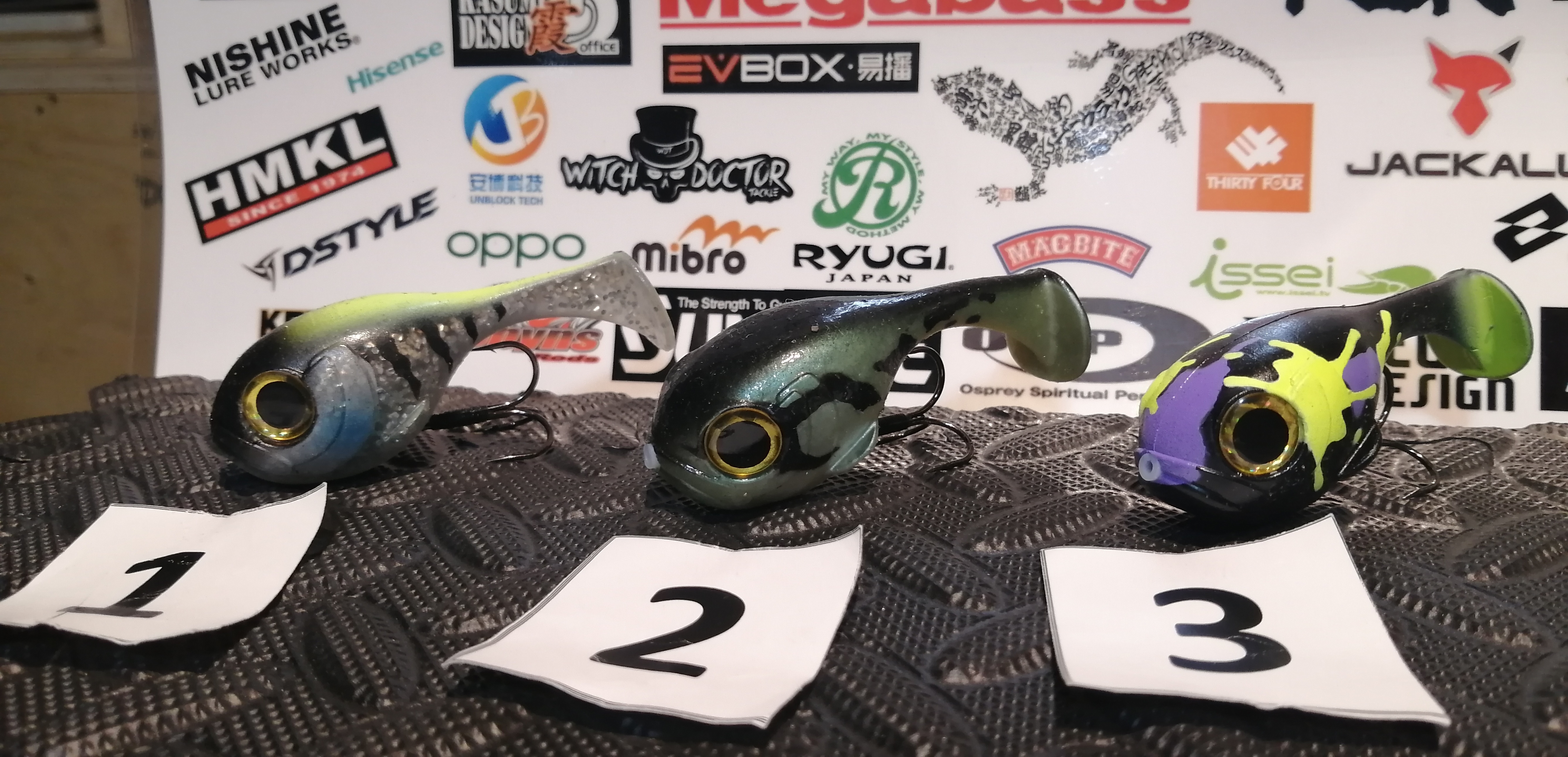 NEW JDM Jackall Deraball 1oz Soft Body Swimbait - 4 Available