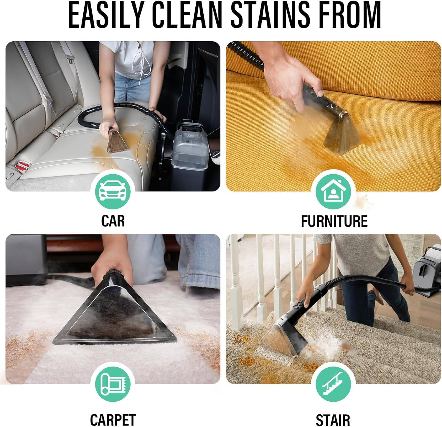 Portable Carpet Cleaner – Brand New - photo 3