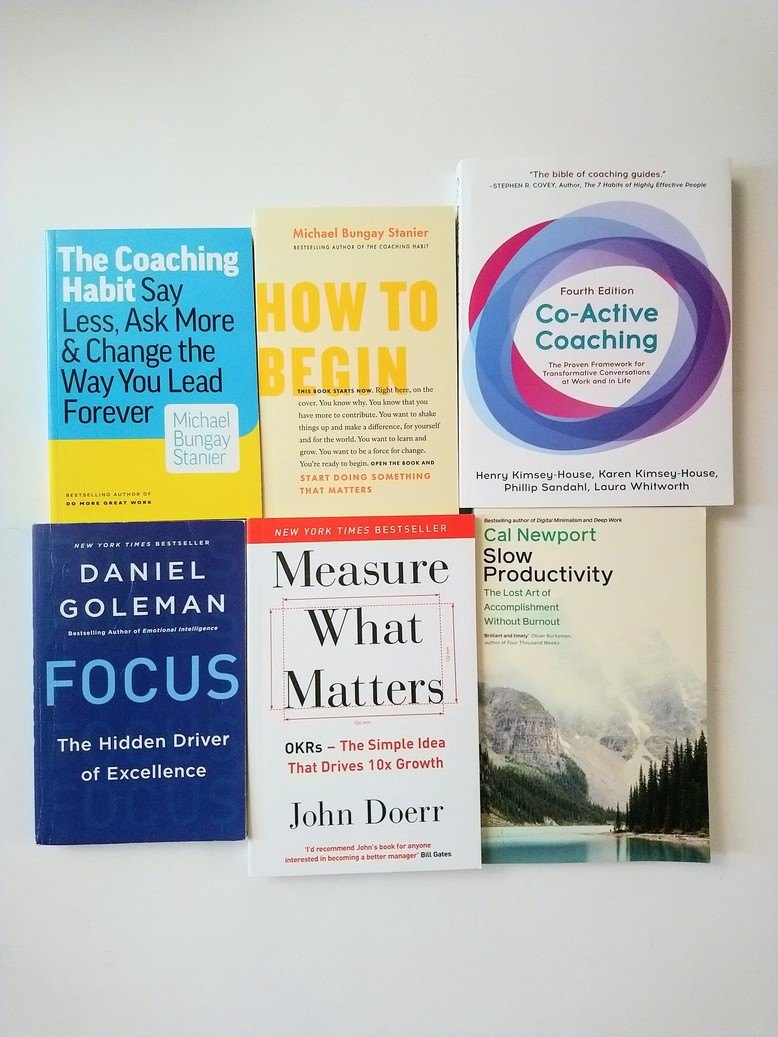 Coaching, Success, & Productivity Reading!