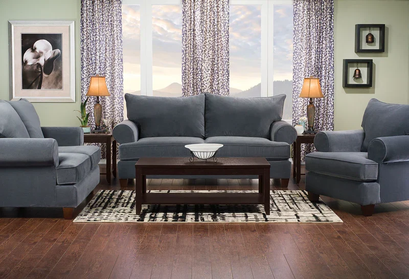 47.3" Traditional 3-Pack Coffee + 2 End Tables - Espresso Brown - photo 2