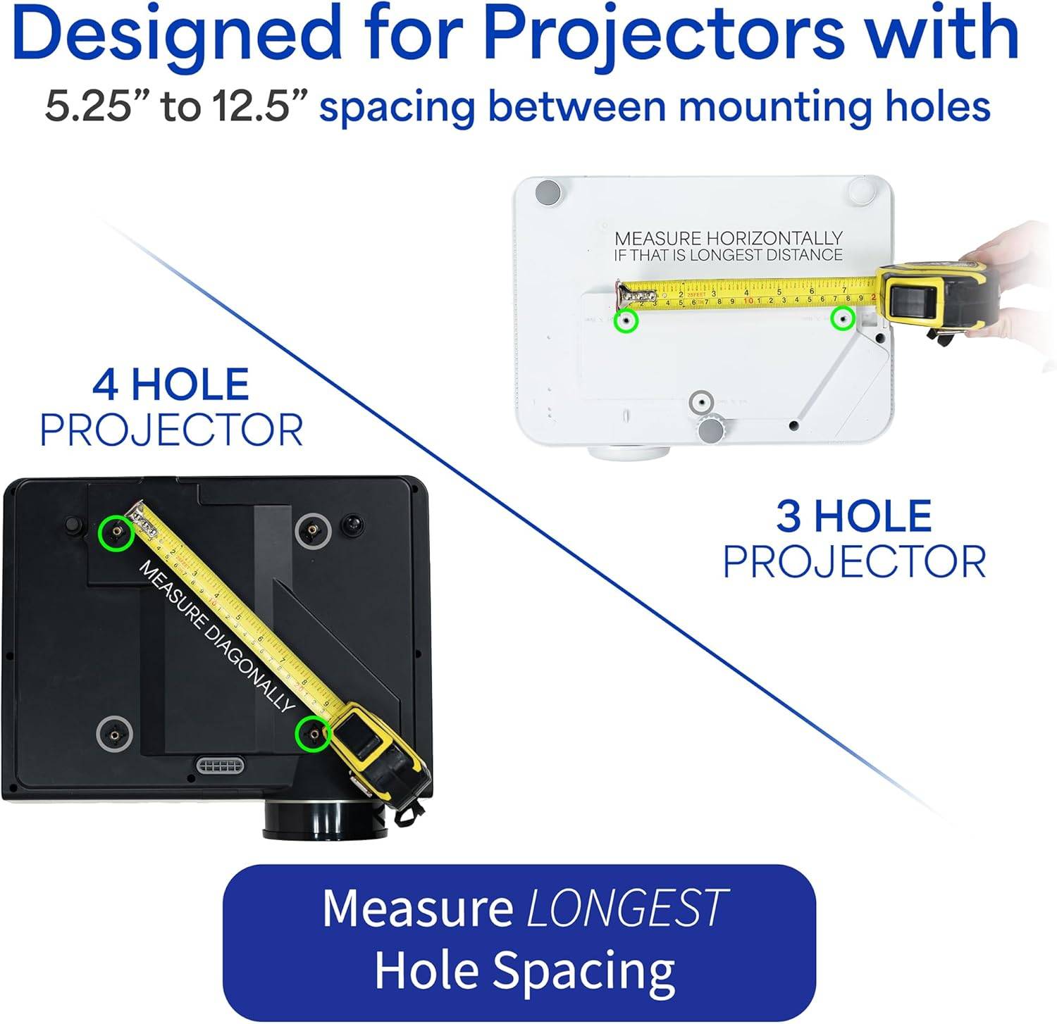New VIVO Extending Ceiling Projector Mount - photo 4