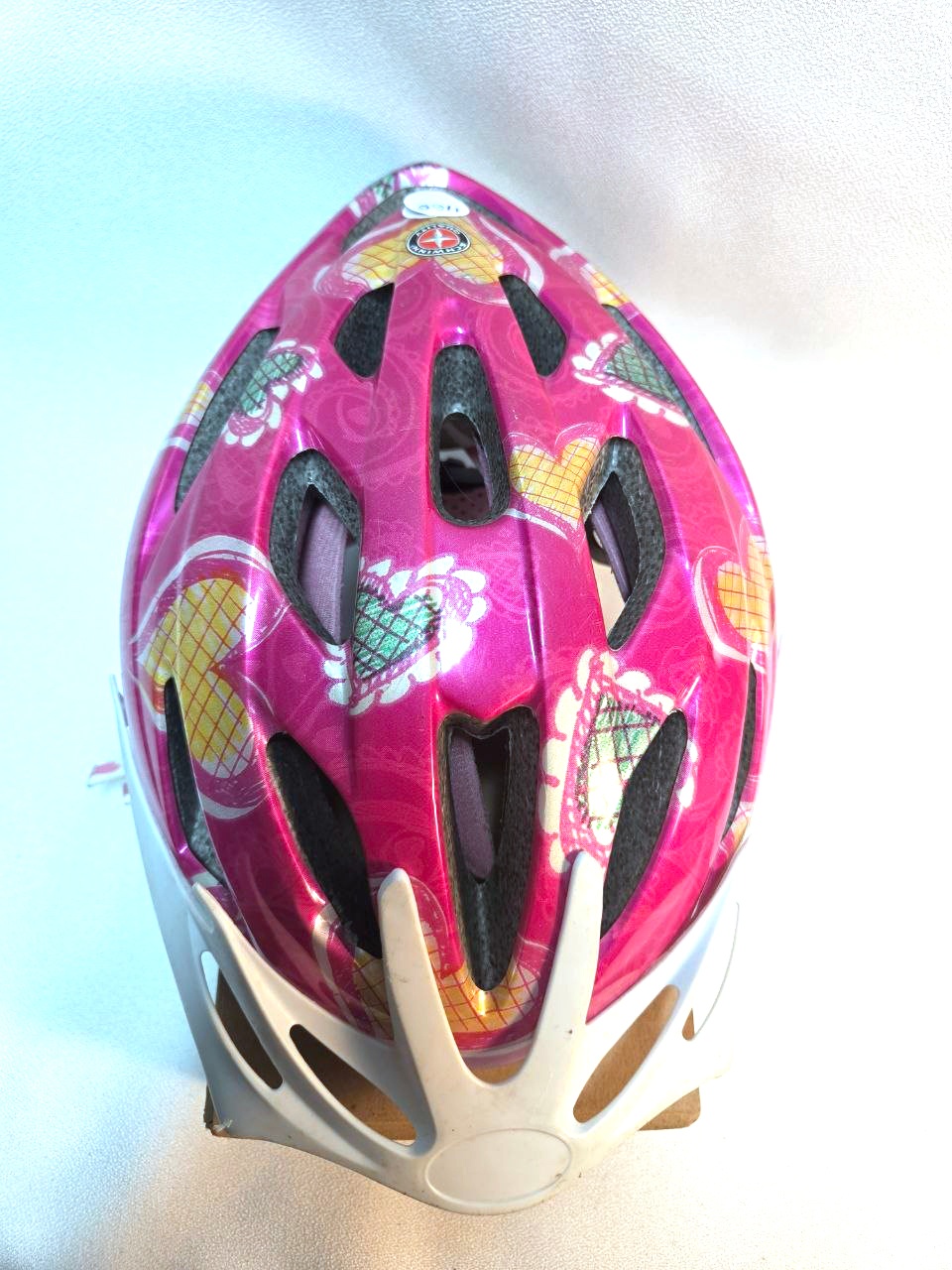 Pink Youth Bicycle Helmet – Size M (Ages 8–12) - photo 3