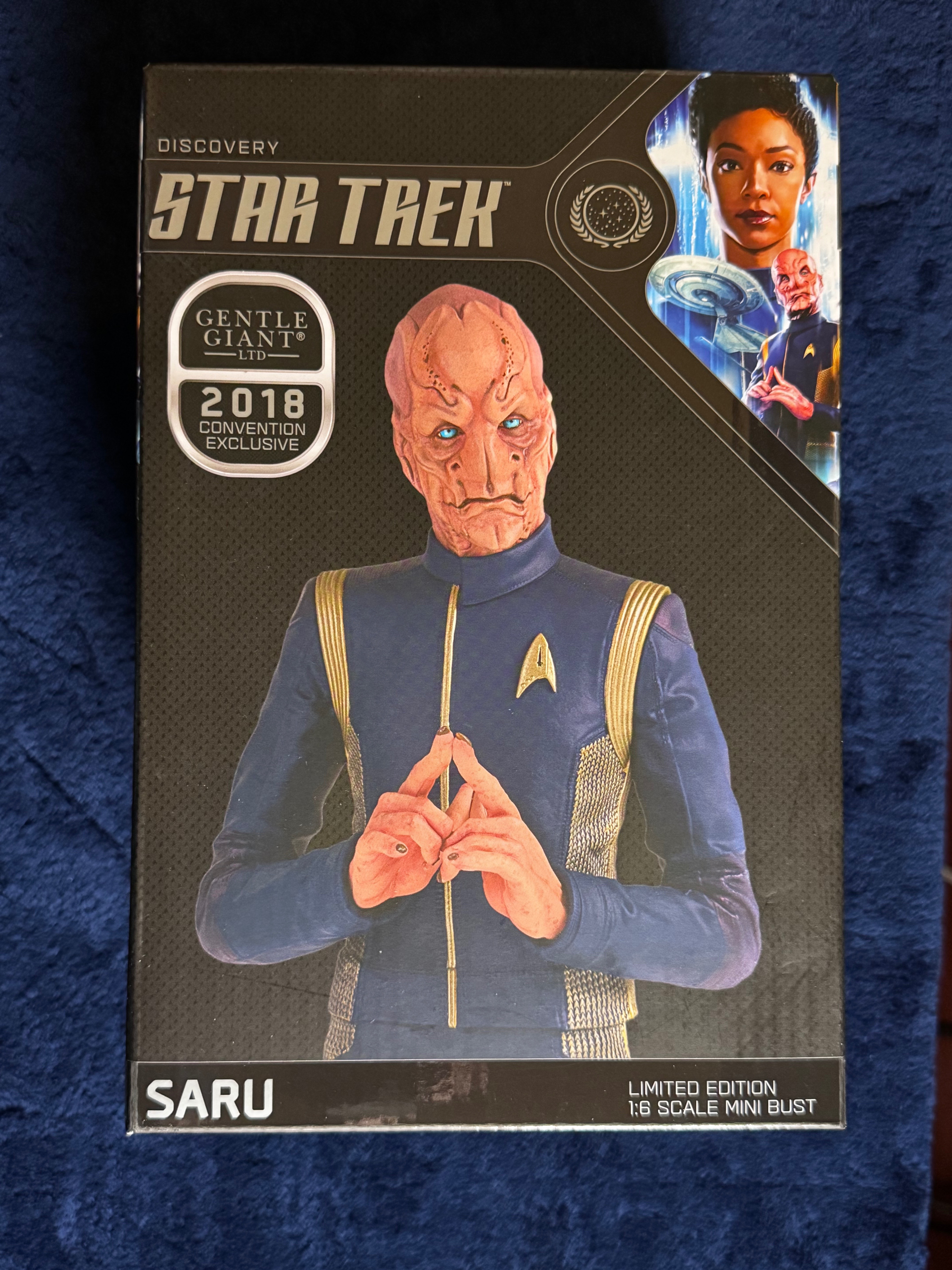 Star Trek Gentle Giant 2018 Convention Exclusive Saru Bust
