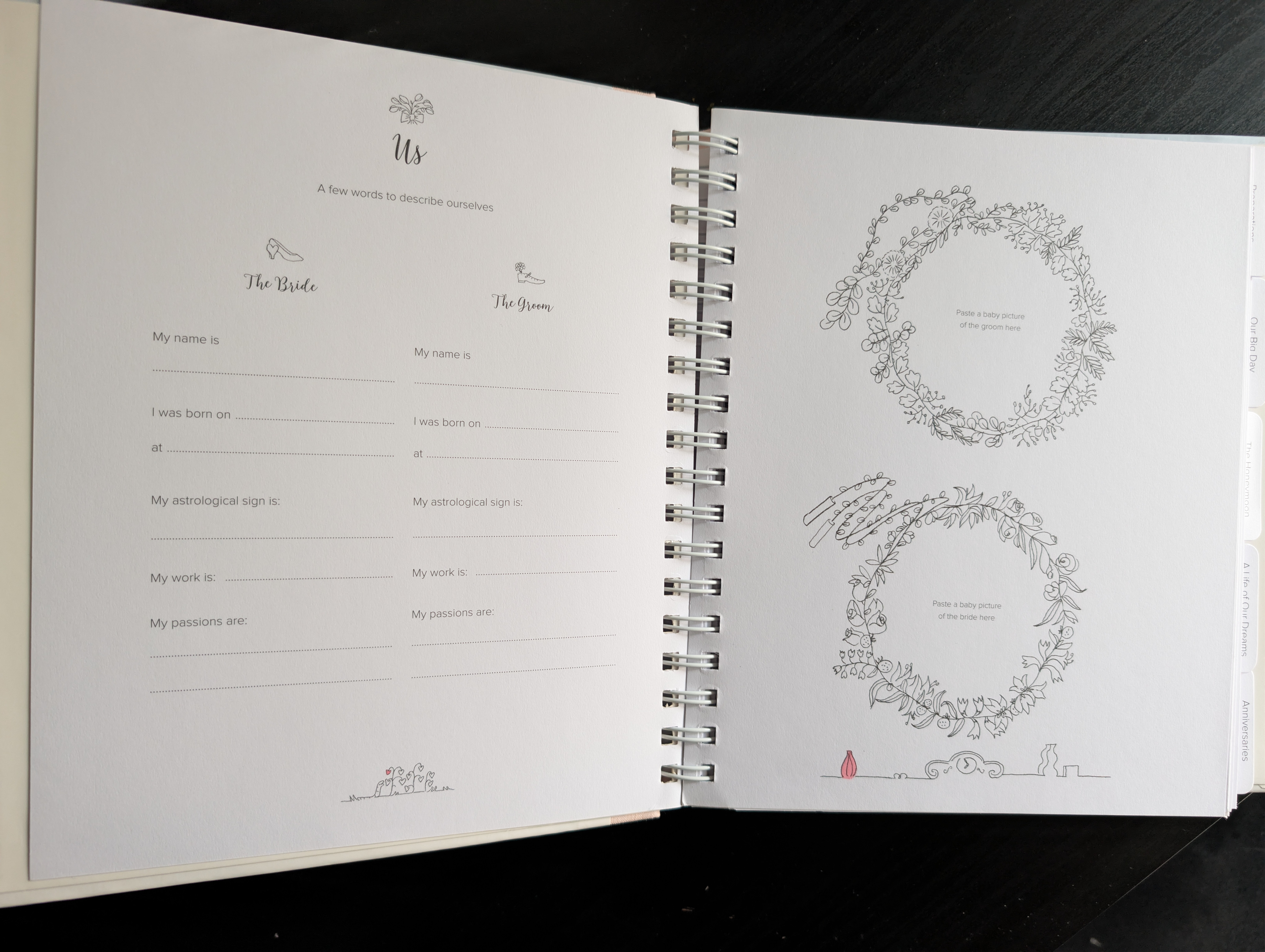 Le Petit Wedding Book (Scrapbook / Keepsake, New) - photo 3