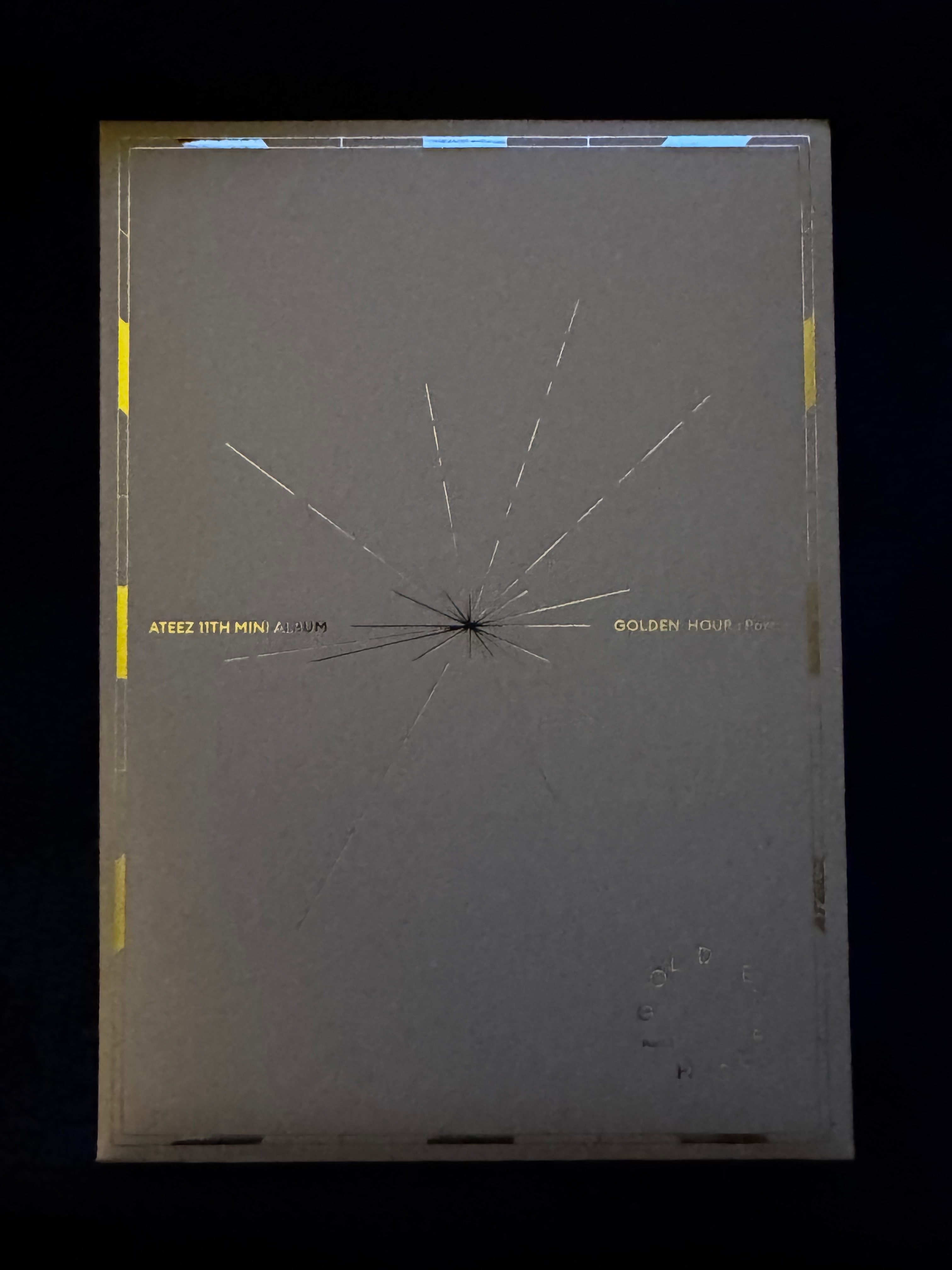 ATEEZ "Golden Hour : Part.2" POCA albums, various versions