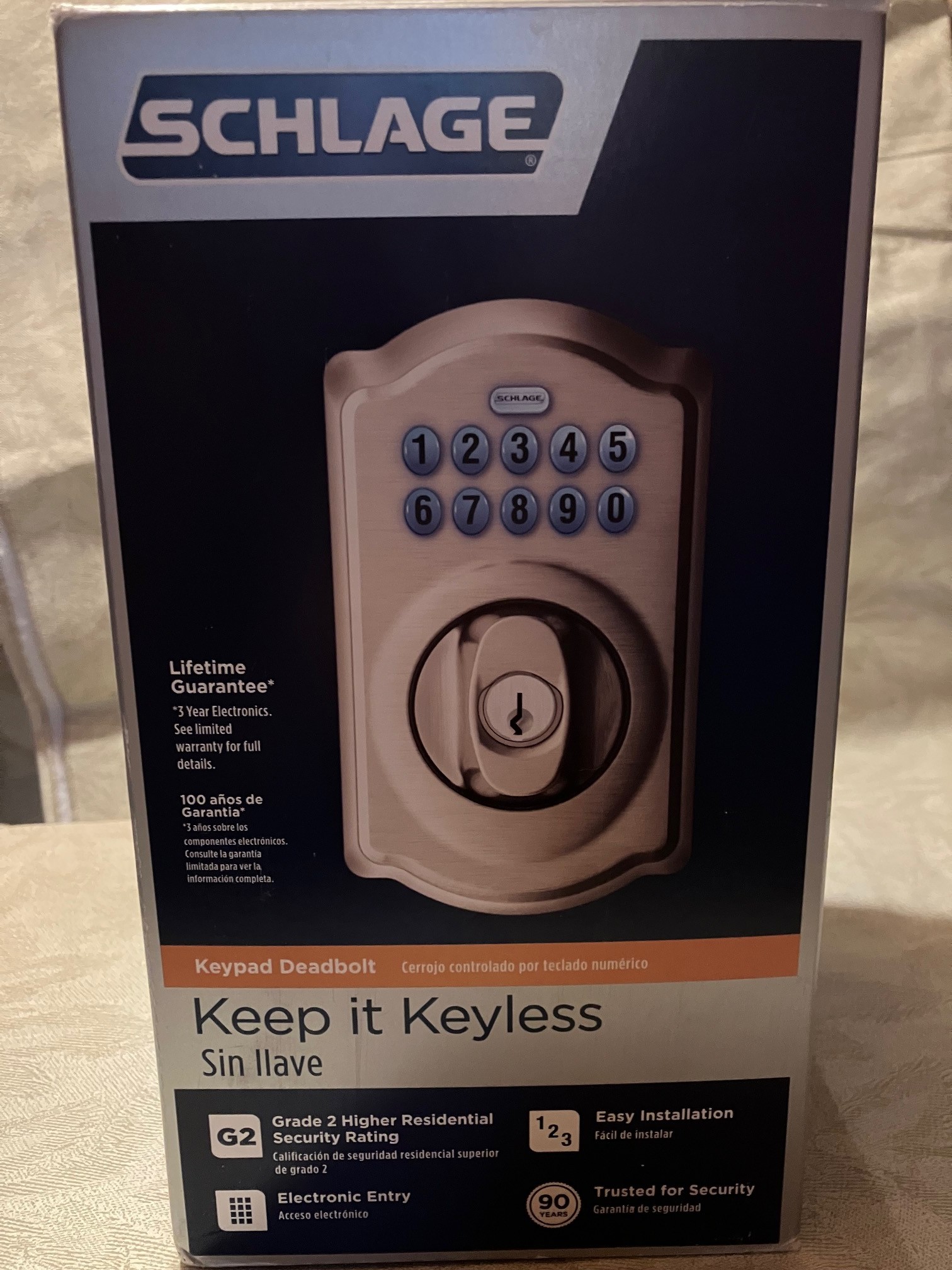 Schlage Keypad Deadbolt - NEW - photo 2