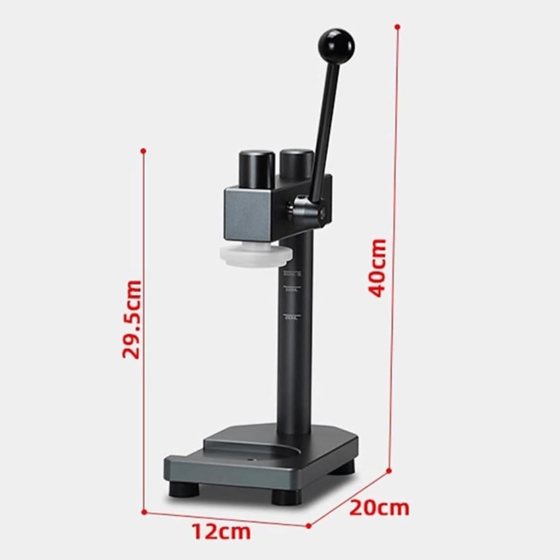 Manual Tin Can Seamer Machine - Aluminum Alloy Cup Sealing Press