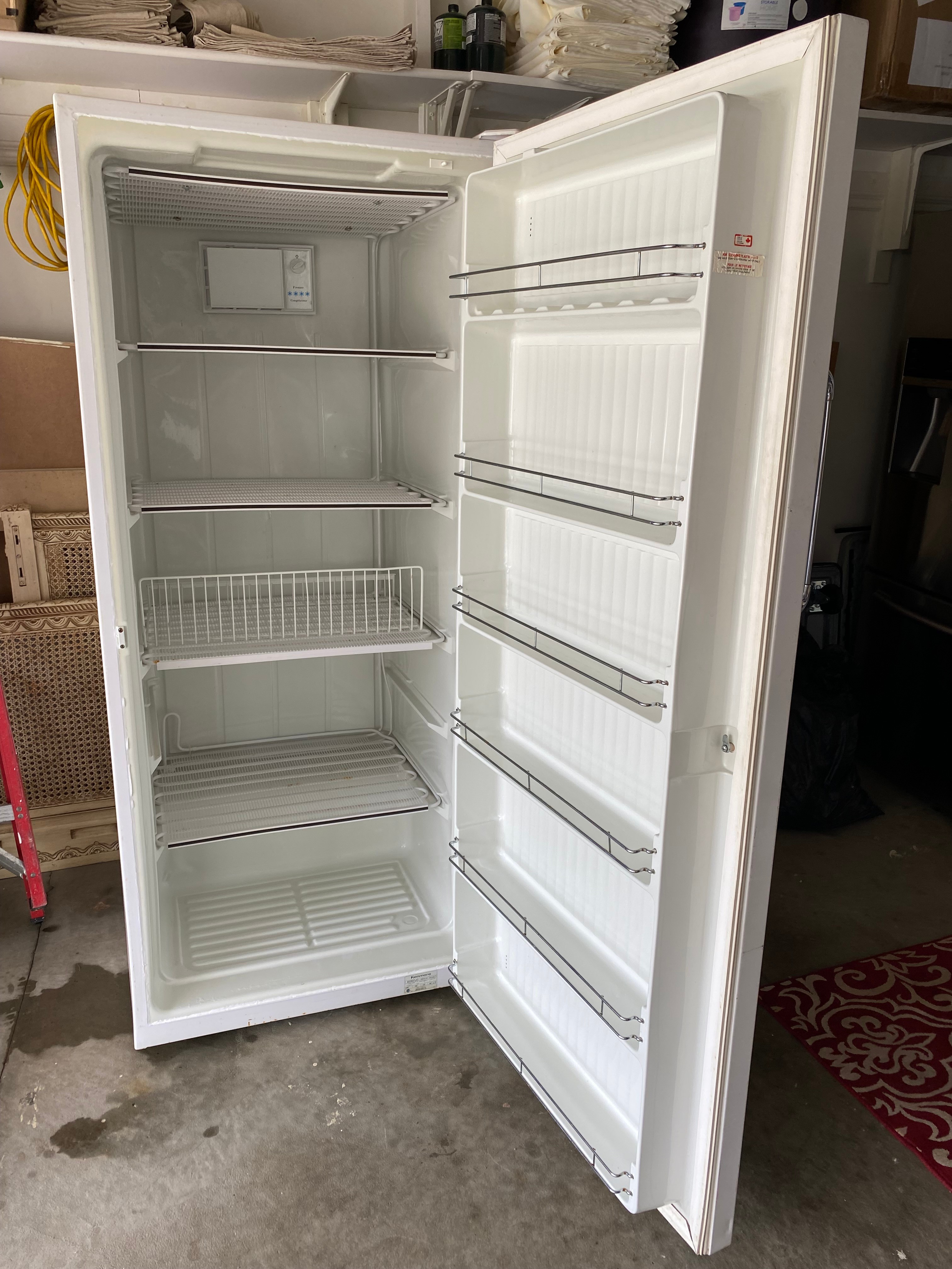 Upright Freezer, Standing Freezer –Full Size (69”x30”x30”) –$290 - photo 2