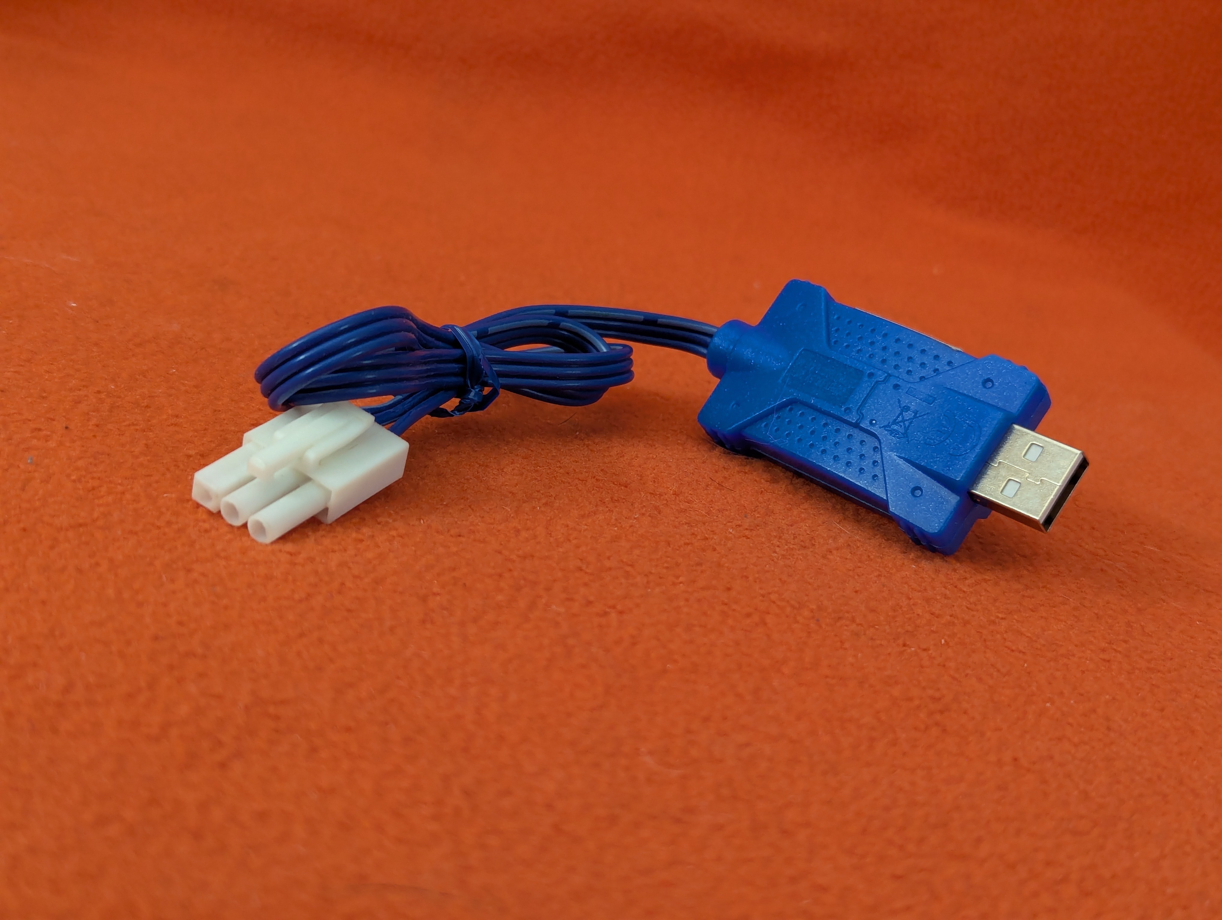 3-pin female power supply harness to USB Type A cable - photo 2