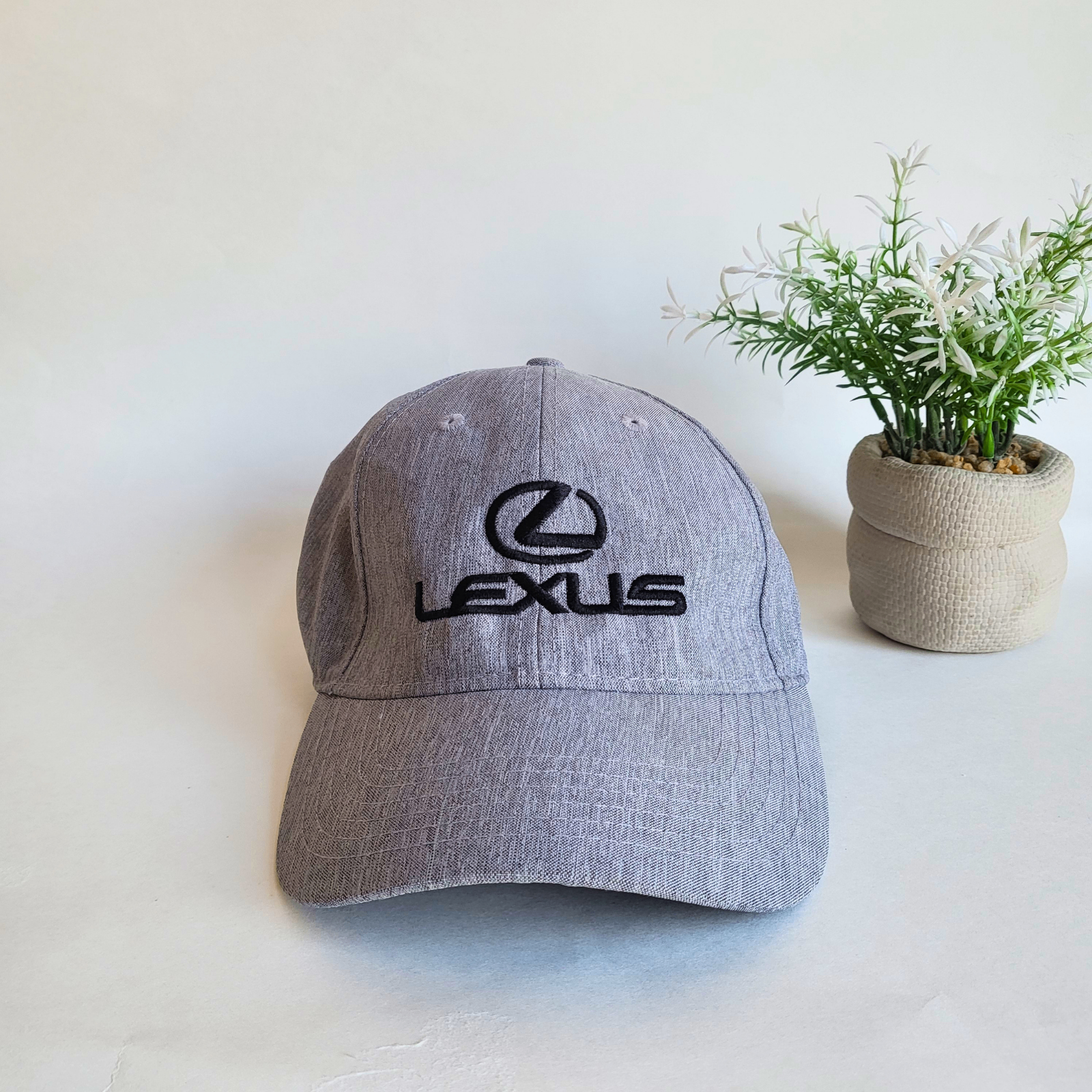 Price DROP - NEW Lexus Gray Cotton Summer Cap - South Ajax