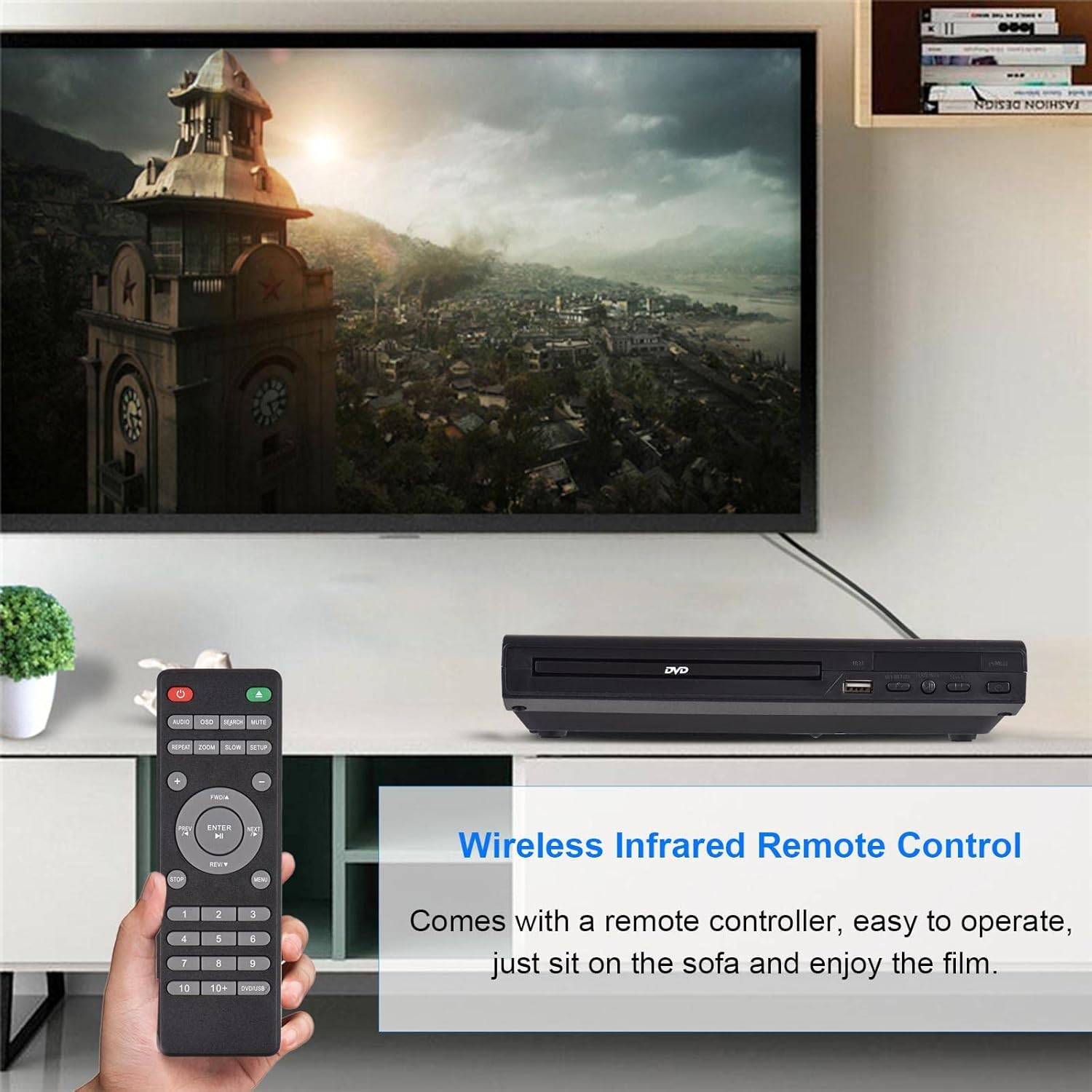 DVD-225 Home DVD/CD Player Digital AV Output, Remote Control - photo 3