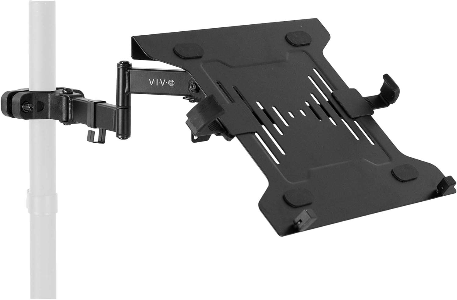 New VIVO Full Motion Pole Mount Laptop Holder Arm