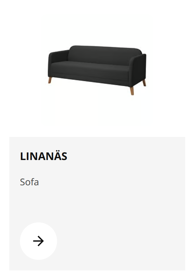 IKEA LINANÄS sofa - photo 2