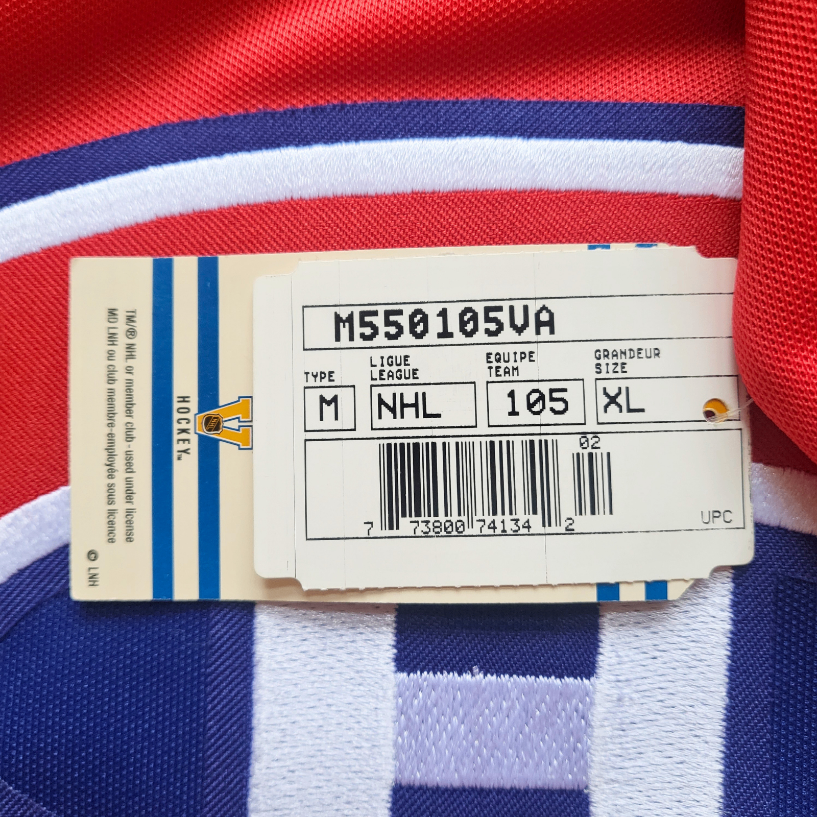 NEW - Montreal Canadiens Extra Large Jersey - South Ajax - photo 5