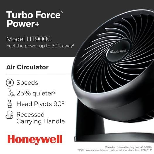 Honeywell Turbo Force Power+ Fan - photo 2
