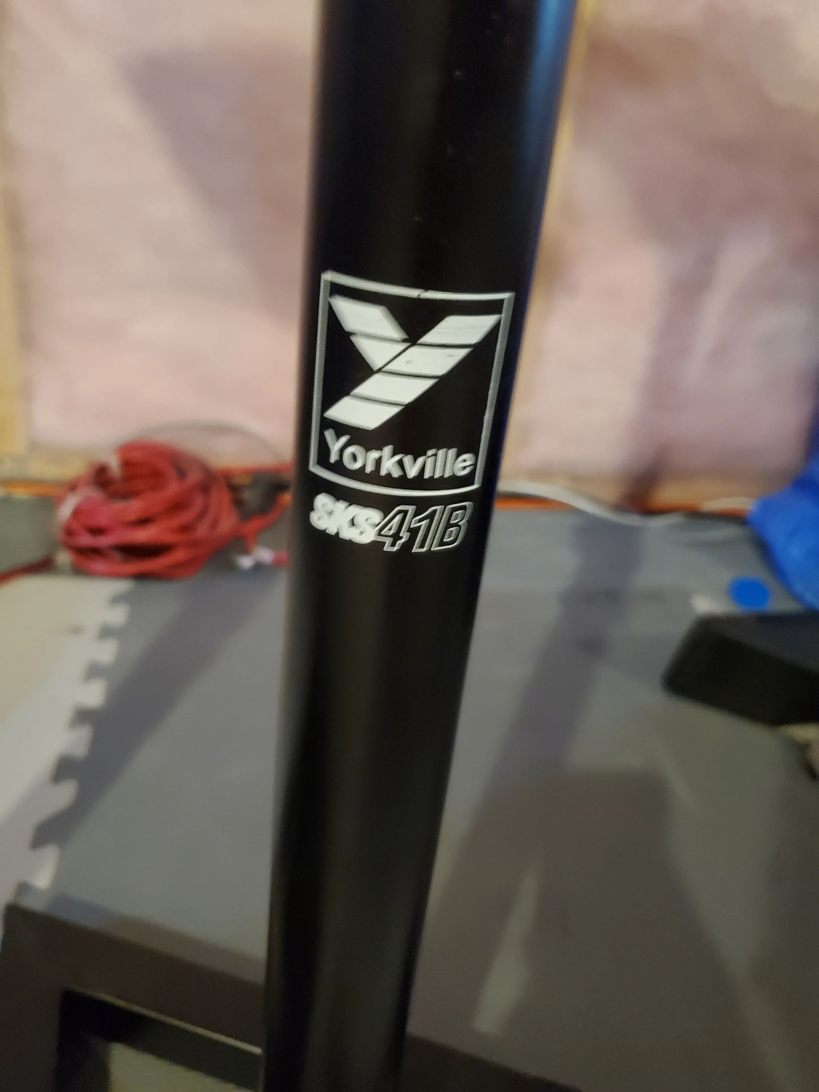 Yorkville SKS-41B Adjustable Studio Monitor stands (Pair) - photo 2
