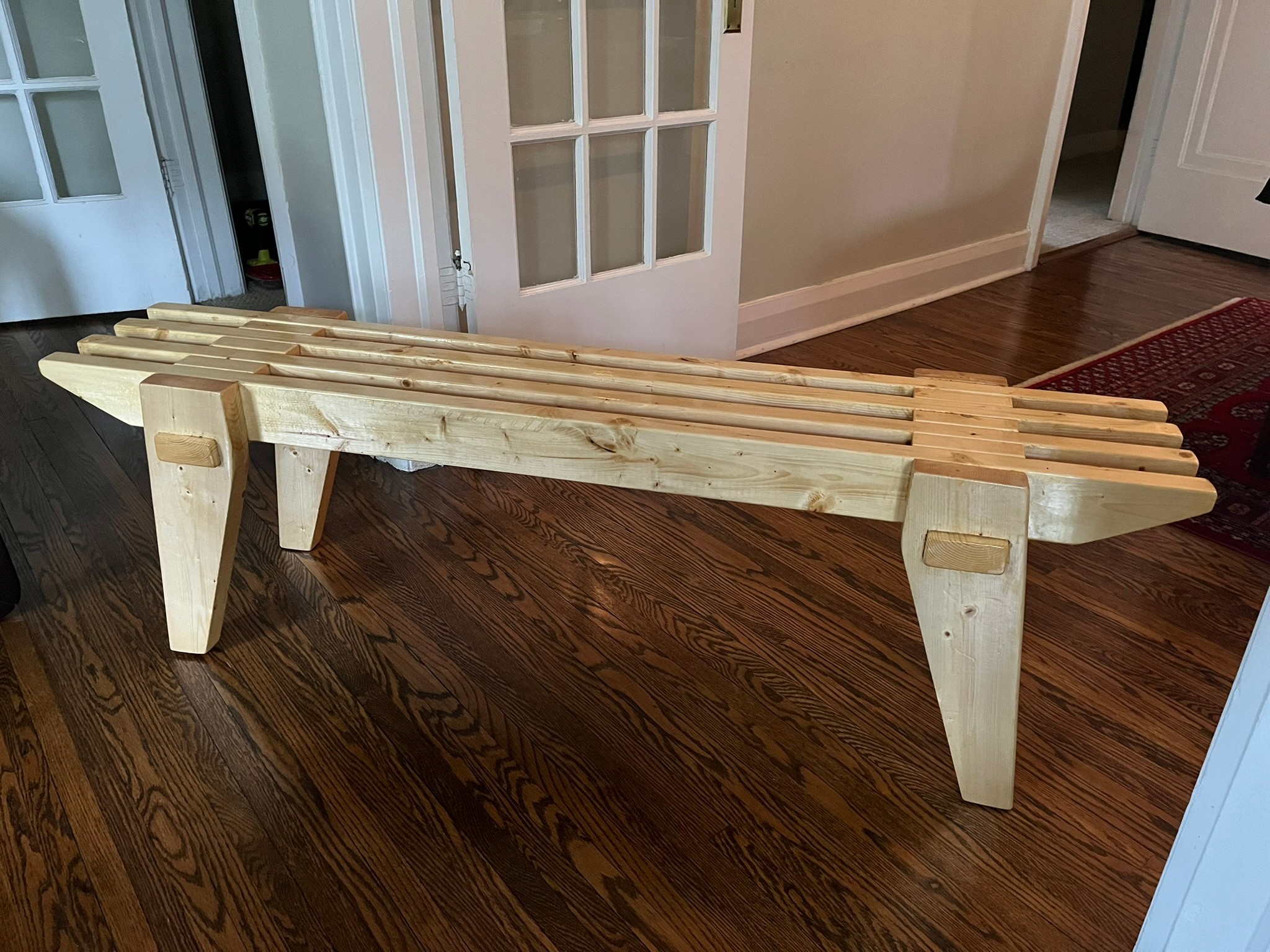 Rustic Bench (custom, brand new)
