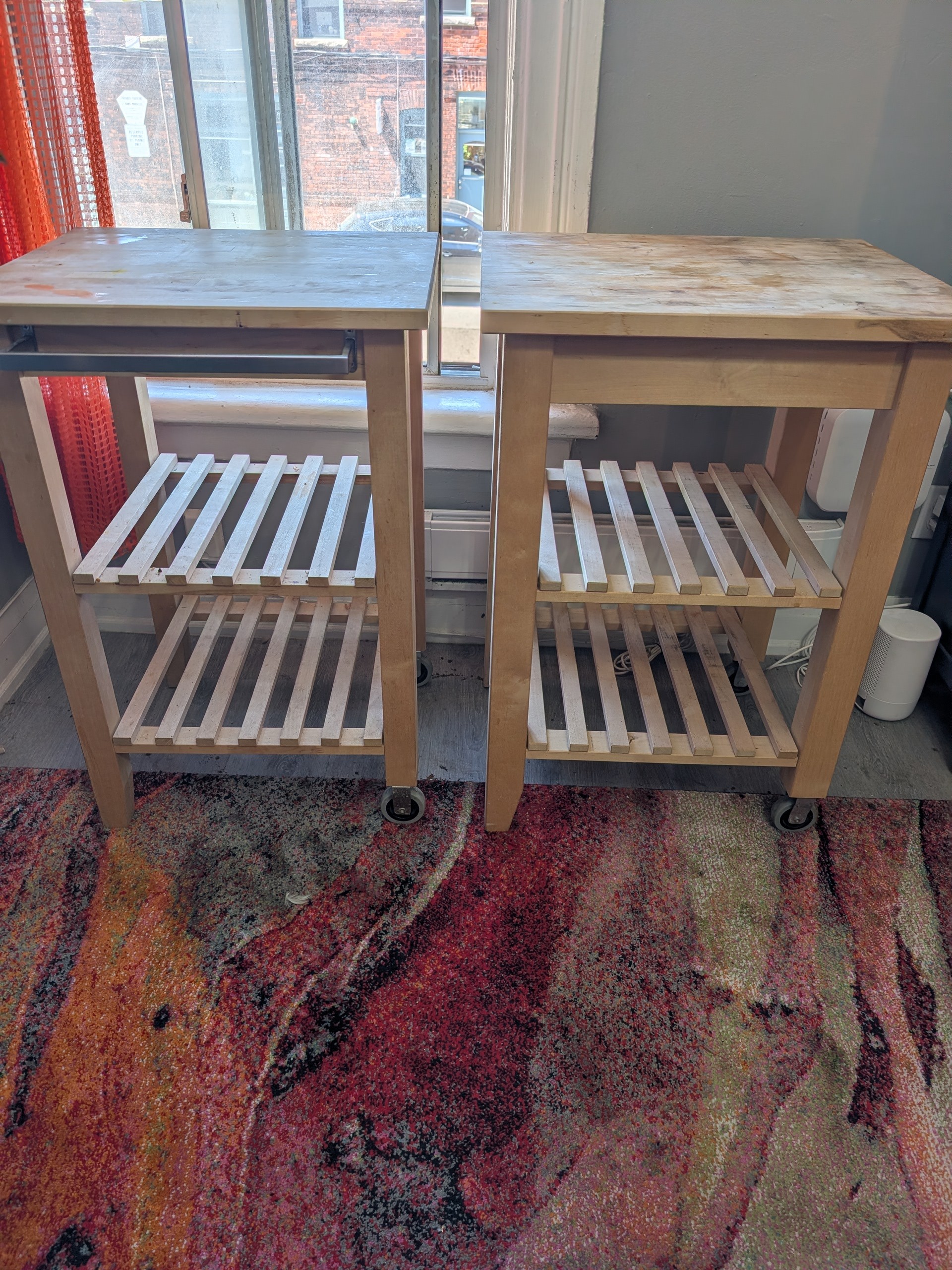 Wooden Kitchen Cart — High Quality, Heavy Duty - photo 2