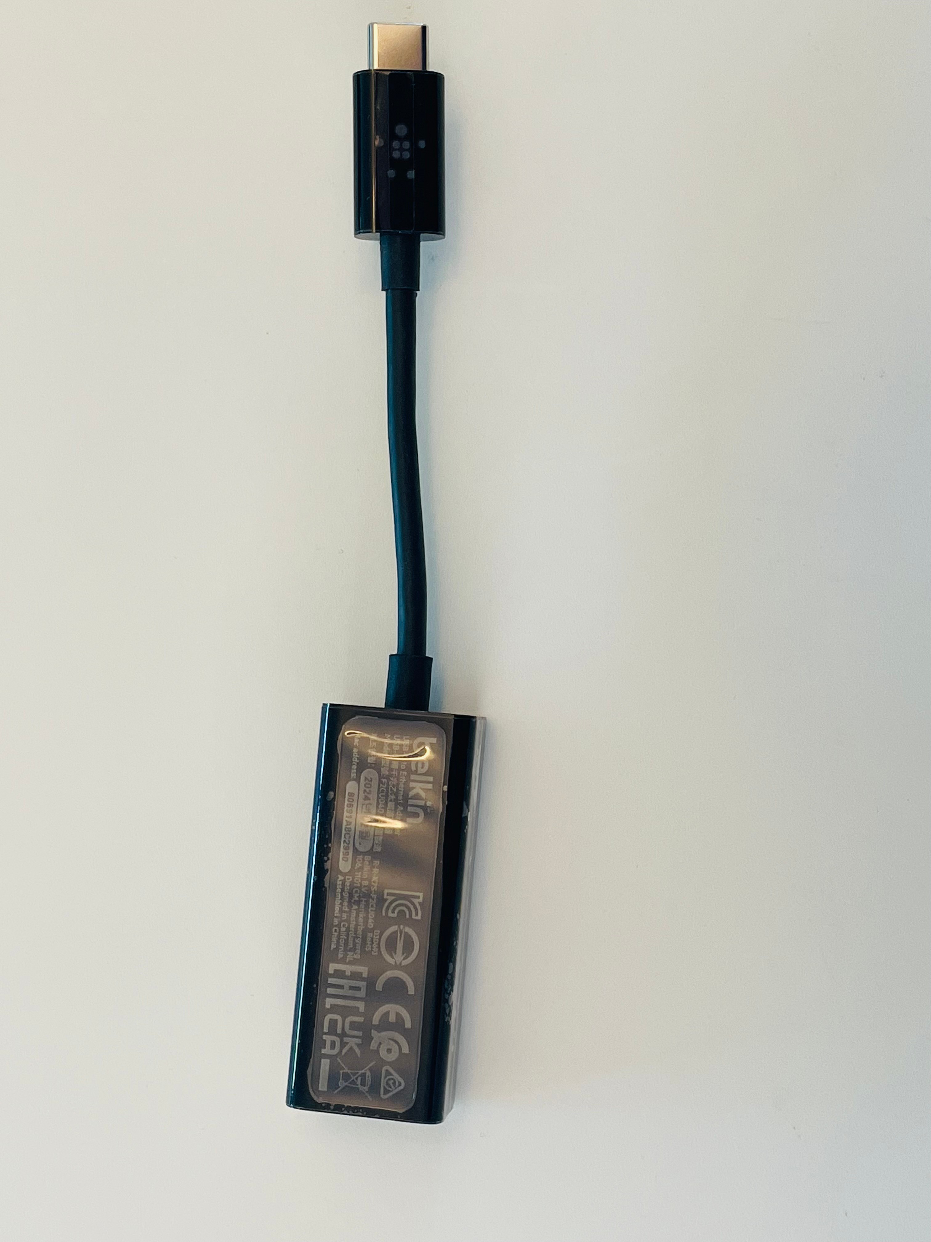 Belkin USB-C to Ethernet Adapter - photo 2