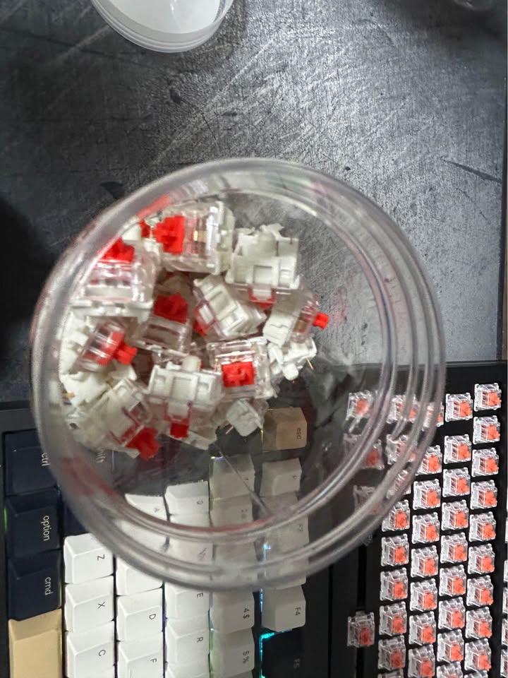 Gateron Jupiter Switch - Red Linear Keyboard Switches - photo 3