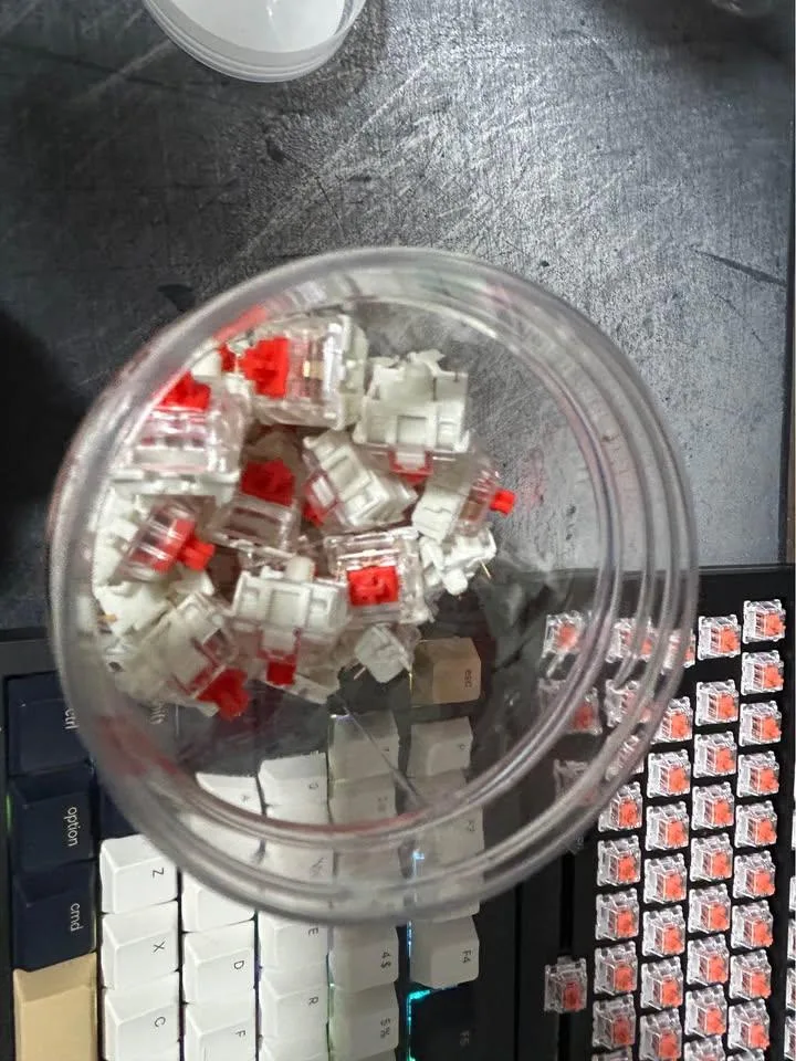 Gateron Jupiter Switch - Red Linear Keyboard Switches - photo 3