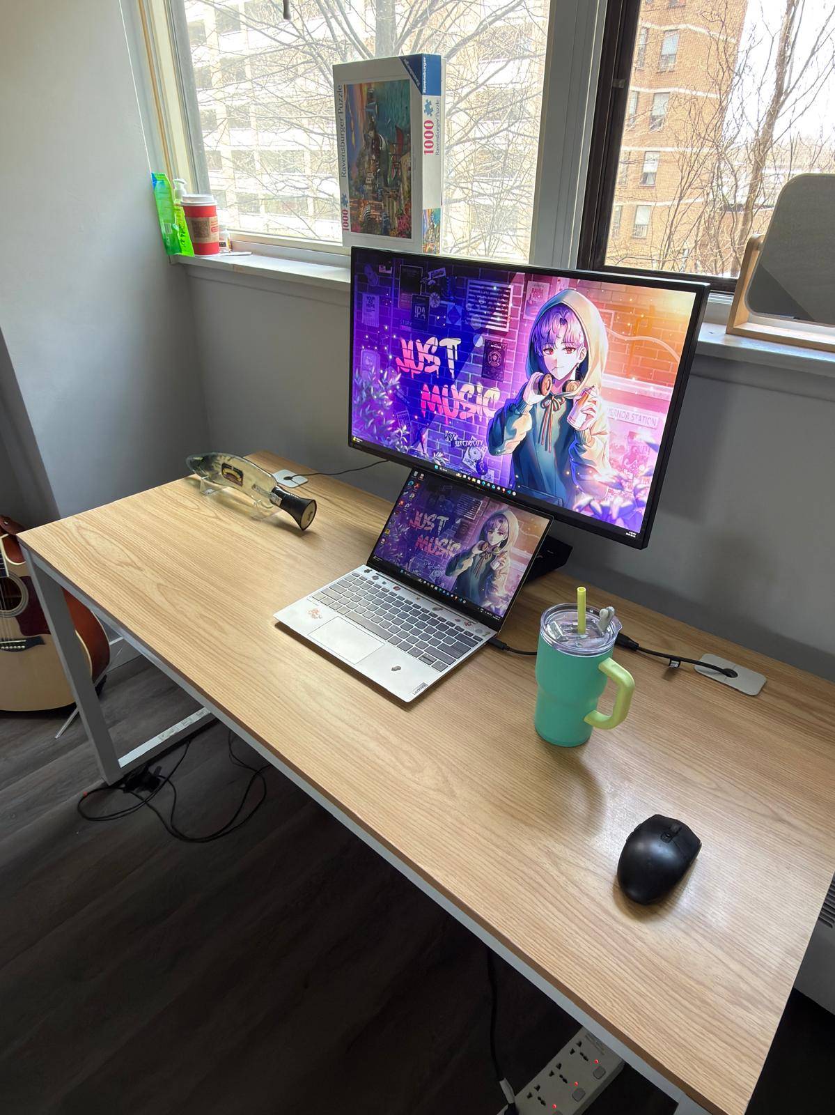 SHW Mission 48-Inch Home Office Computer Desk - photo 2