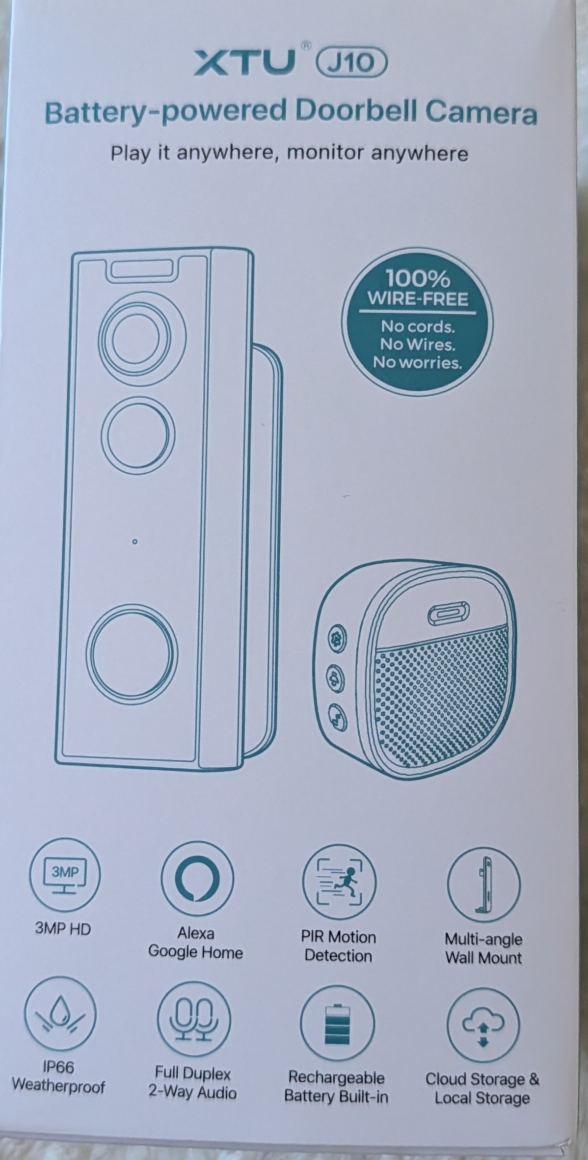 Wireless Video Doorbell Camera - photo 5