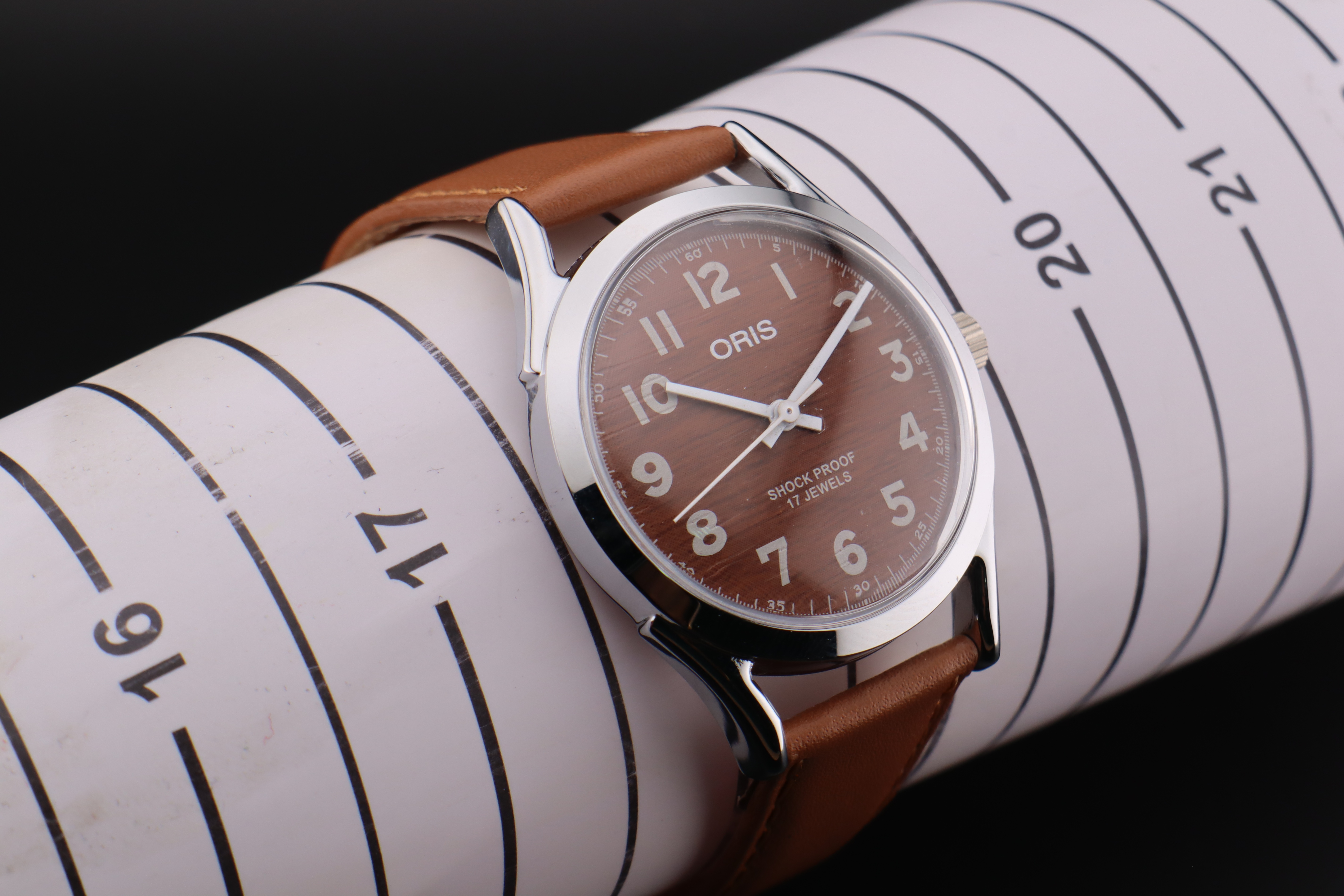 Vintage Oris Swiss ST-96 Hand Wind Mechanical Men's Watch - photo 4