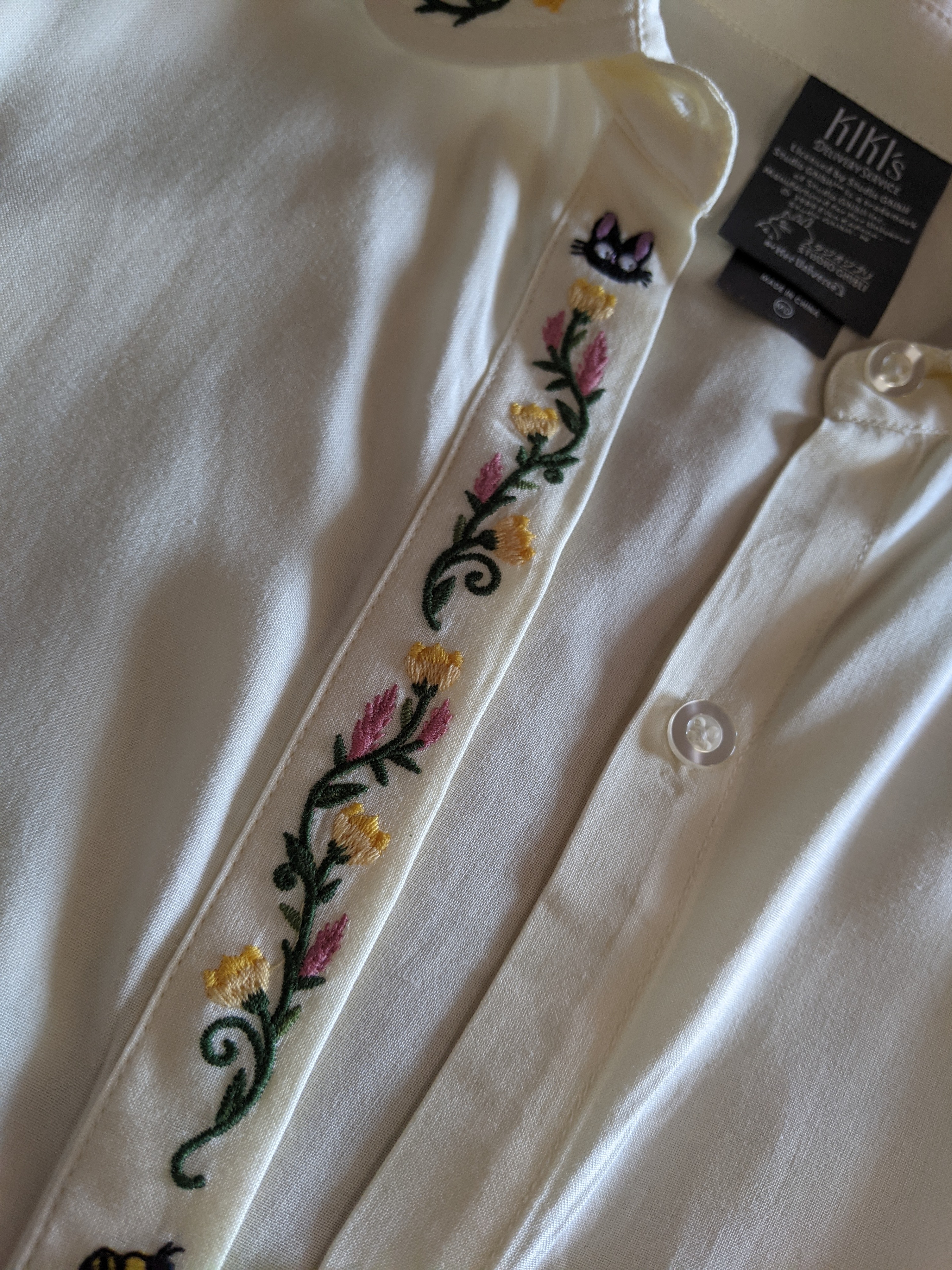 Kiki's Delivery Service Floral Girls Woven Button-Up - photo 5