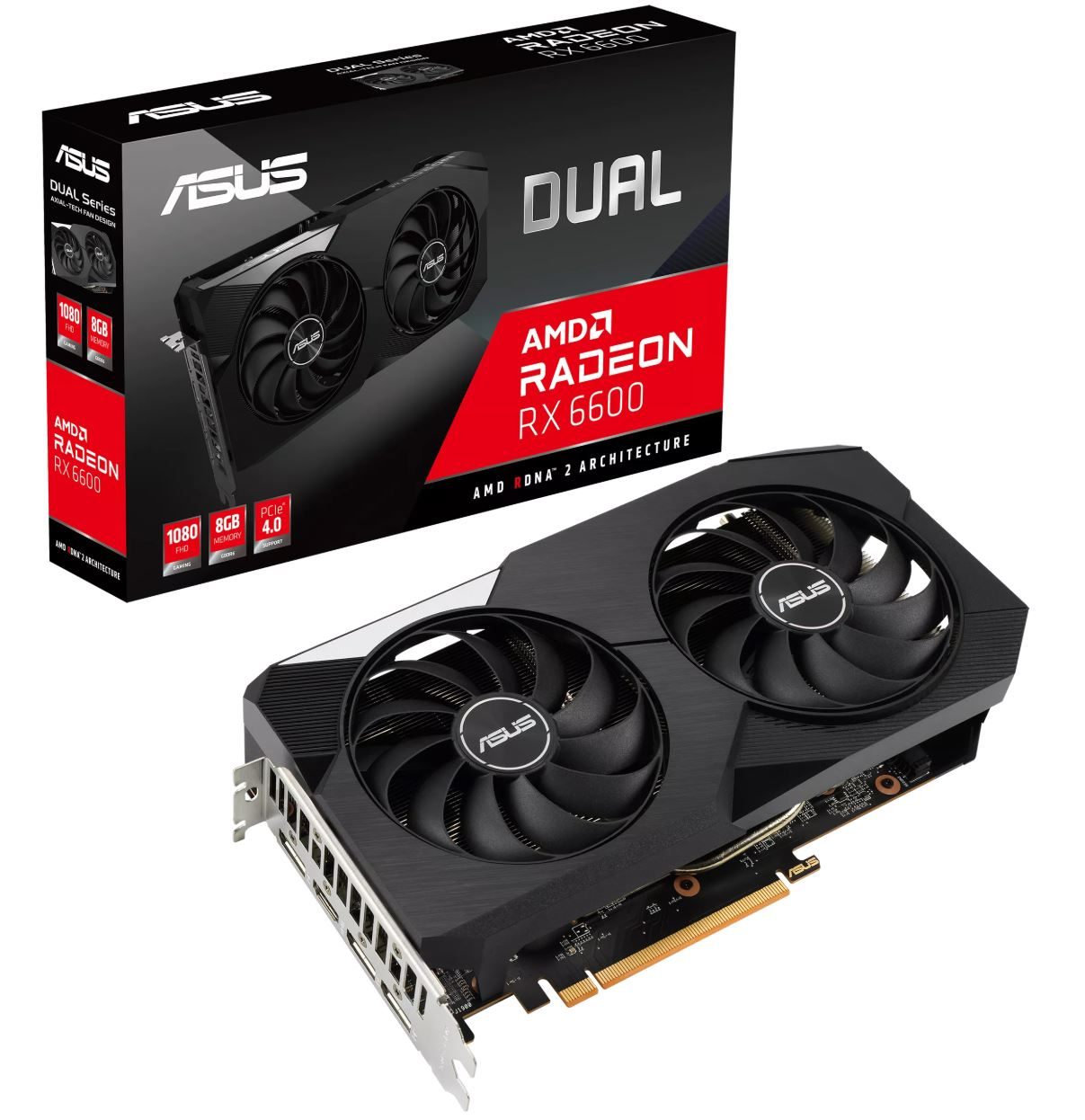AMD Asus Radeon RX 6600 8GB GPU - Cash only - photo 2