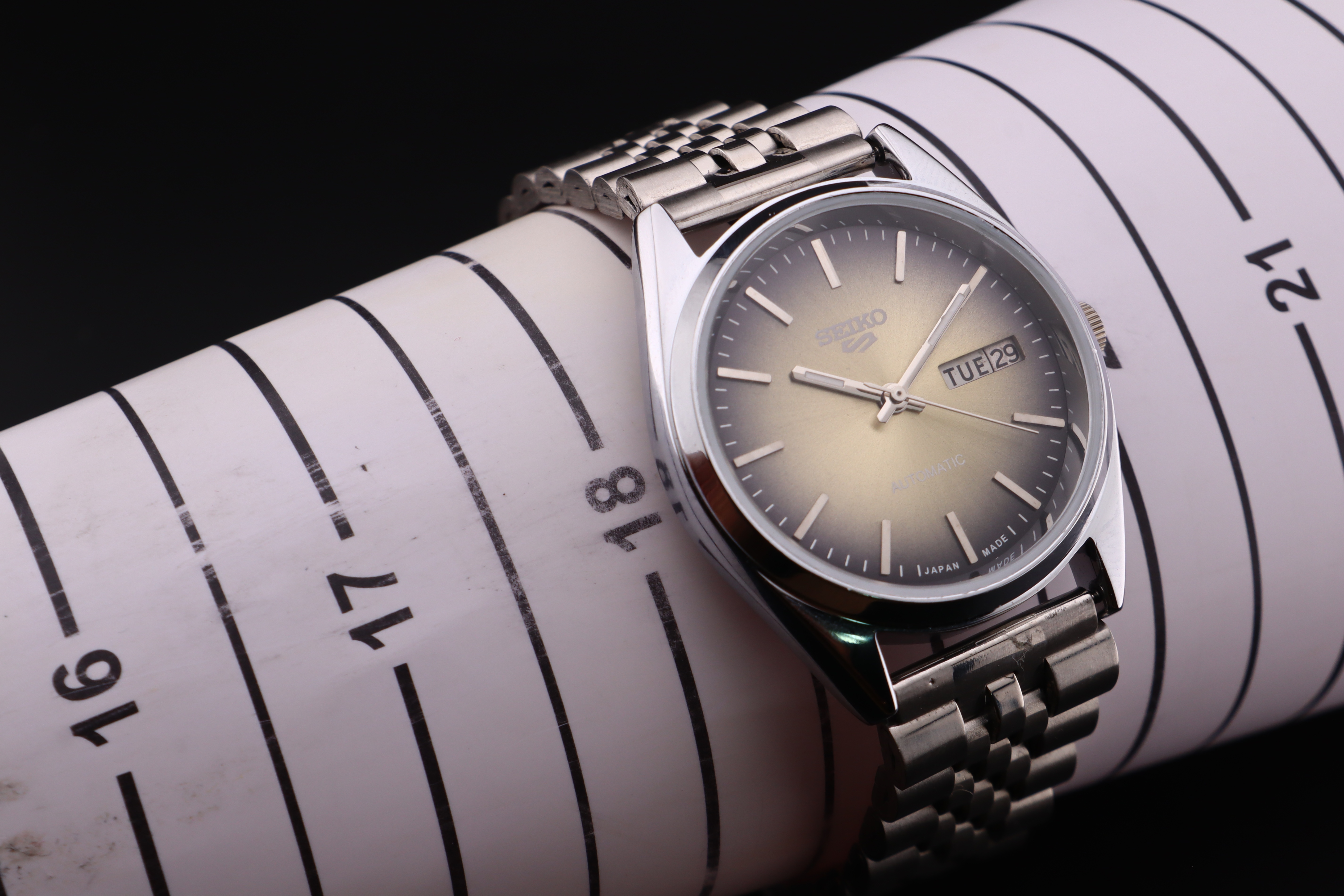 Vintage Seiko 5 Automatic 6309A Men's Watch D&D- Japan Made - photo 5