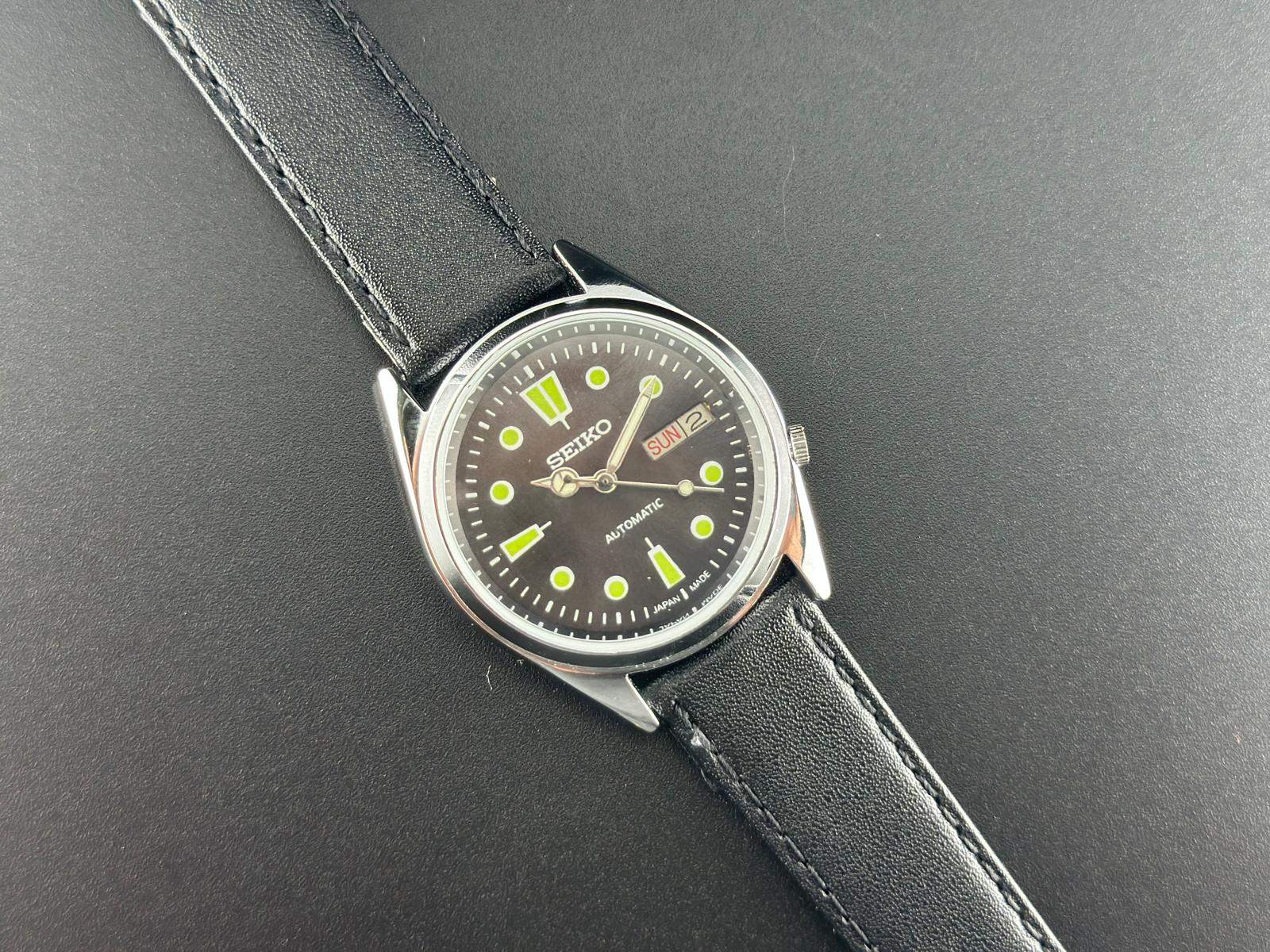 Vintage Seiko 5 Automatic 6309A Men's  Watch D&D- Japan Made - photo 5