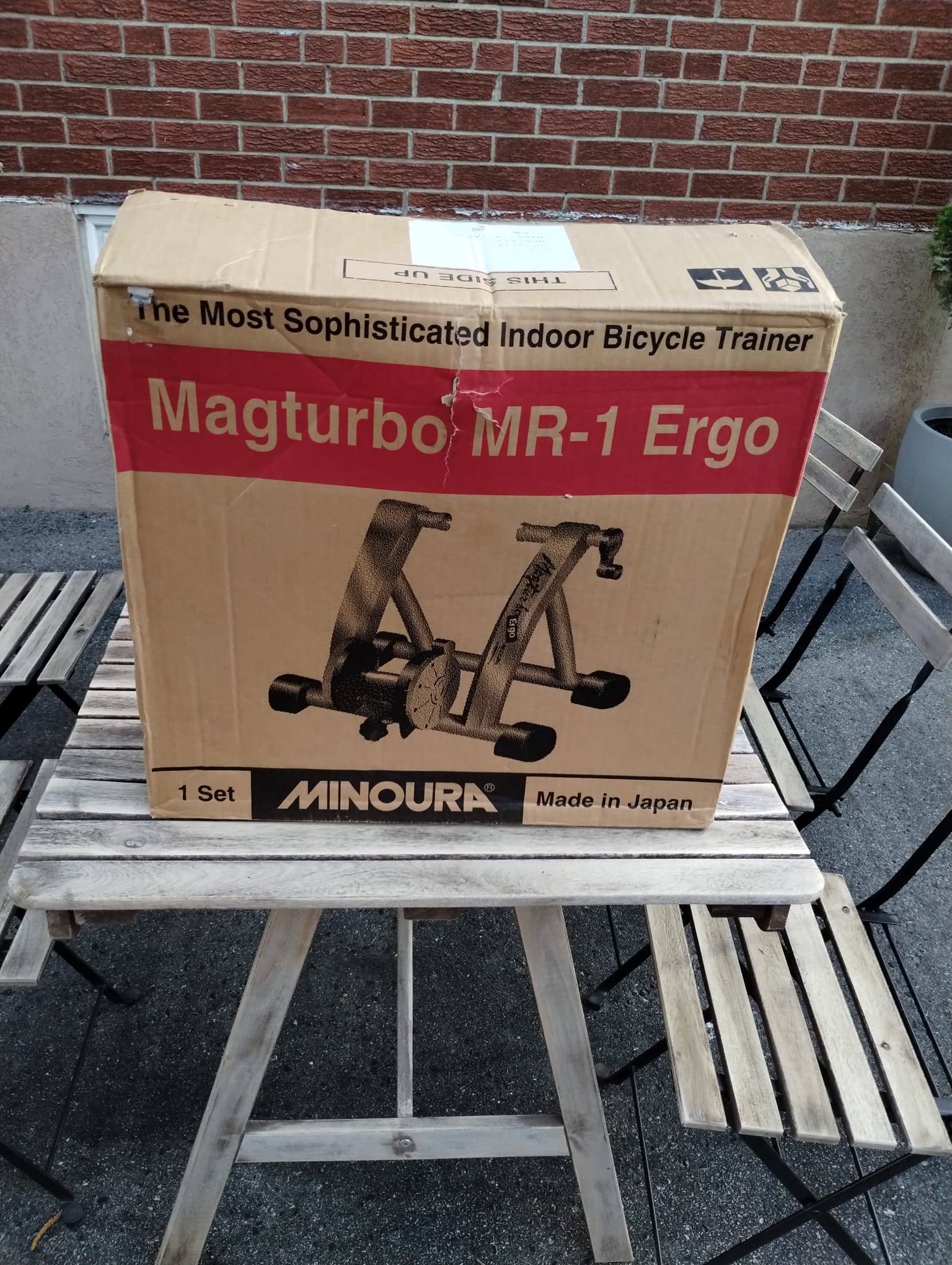 Minoura Magturbo Bicycle (Bike) Ergo Trainer Folding