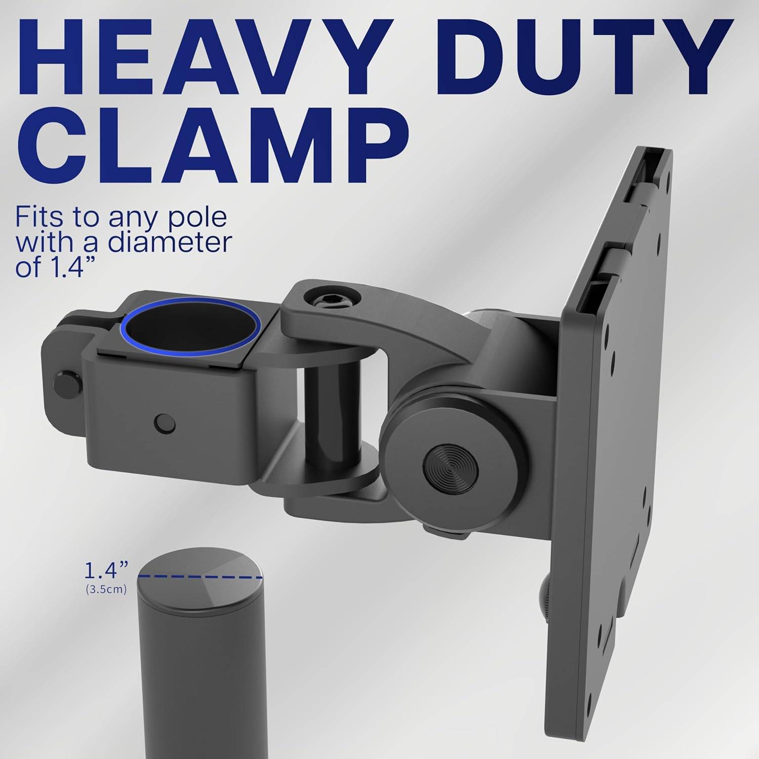New  VIVO Steel Ultrawide Monitor Bracket Pole Mount - photo 5